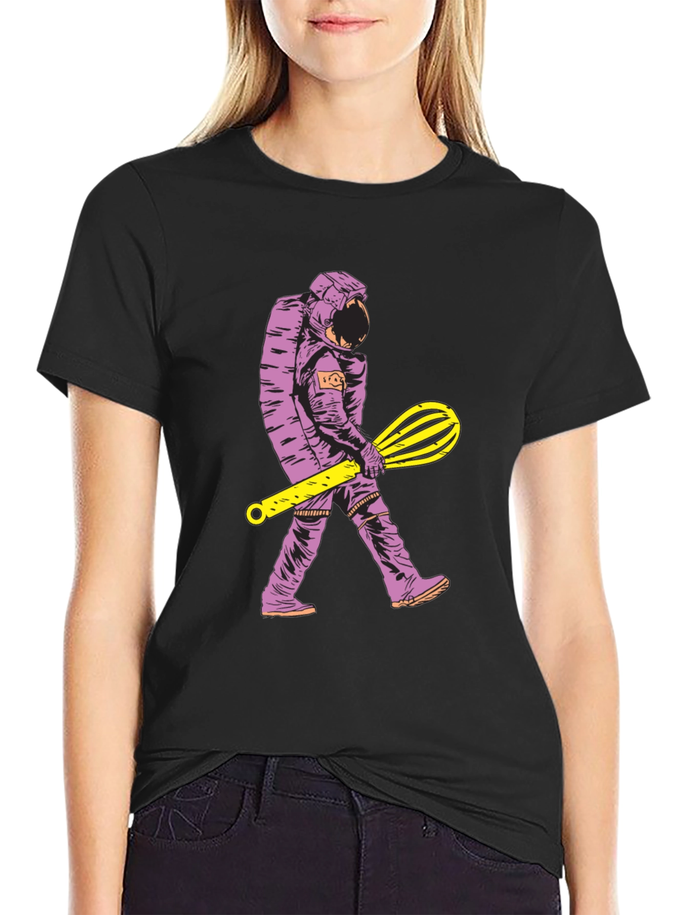 Astronaut Chef T-Shirt - Space Baker Novelty Tee