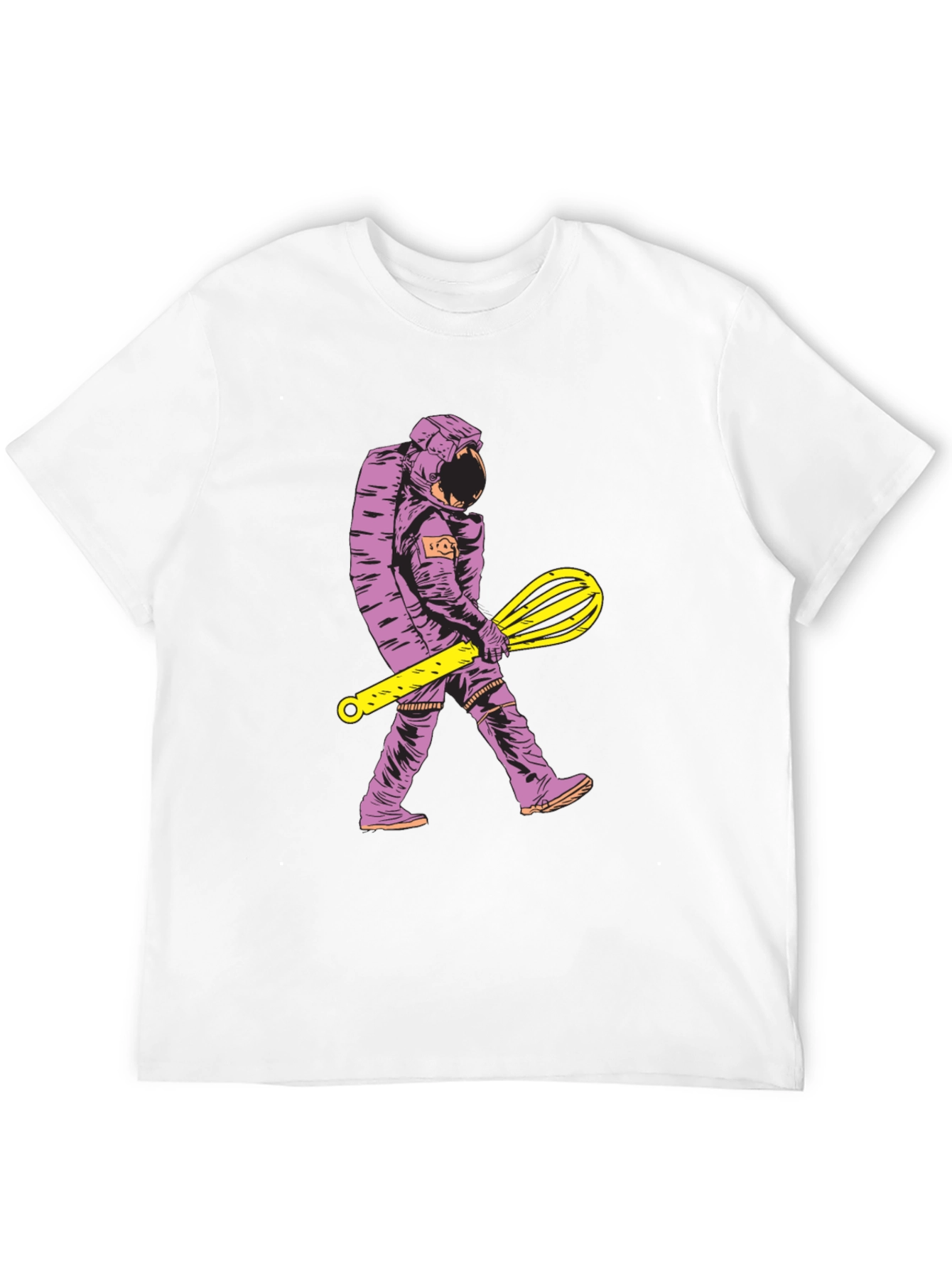 Astronaut Chef T-Shirt - Space Baker Novelty Tee