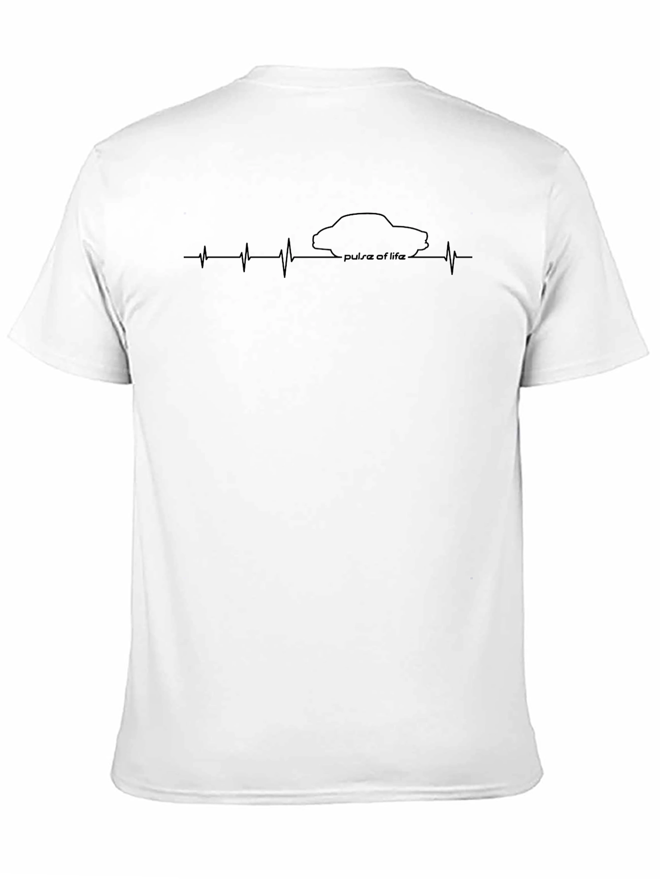 Pulse of Life Car Graphic T-Shirt