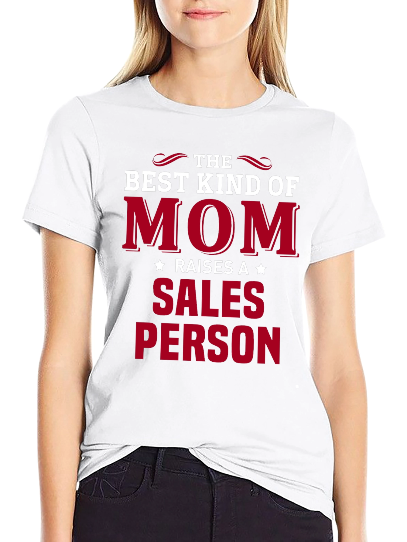 Best Kind of Mom Salesperson T-Shirt