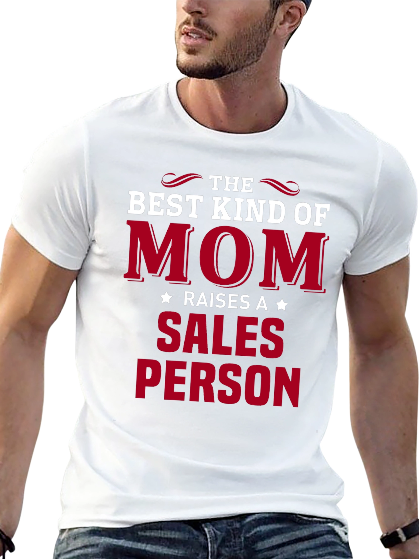 Best Kind of Mom Salesperson T-Shirt