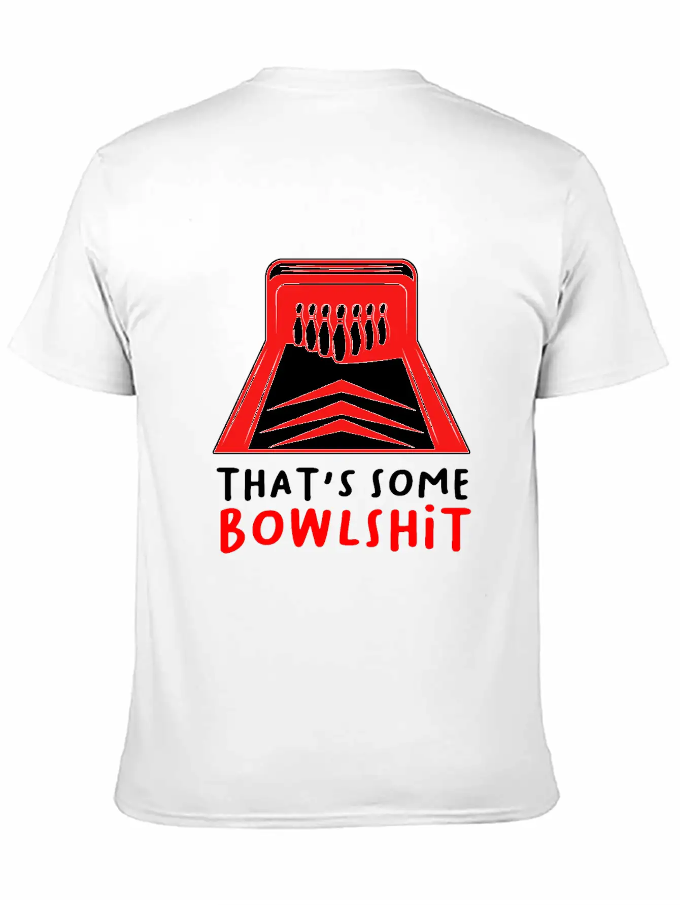 That's Some Bowlshit Strike Bowling Pins Alley Unisex Casual T-Shirt – Clean Design For Daily Comfort