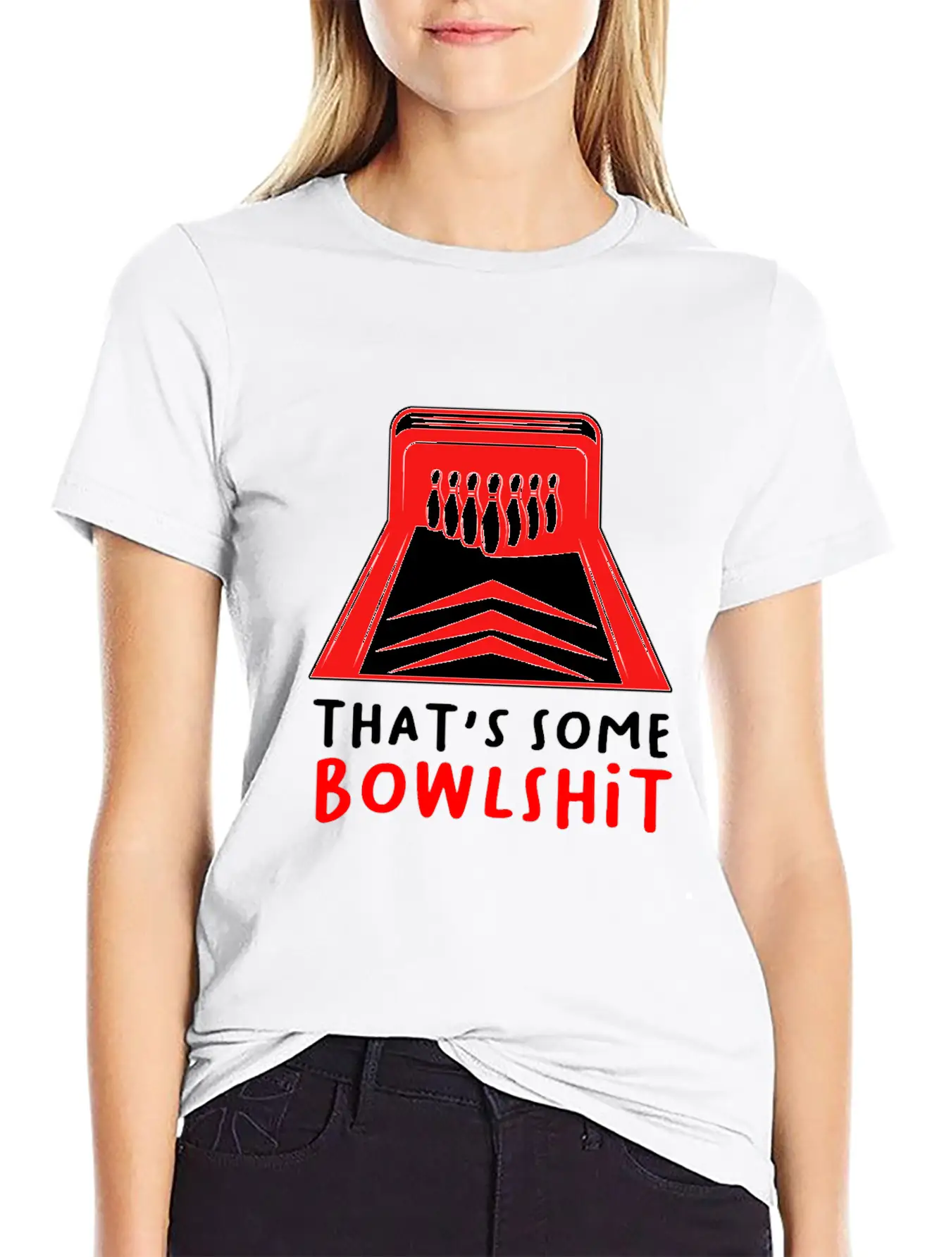 That's Some Bowlshit Strike Bowling Pins Alley Unisex Casual T-Shirt – Clean Design For Daily Comfort