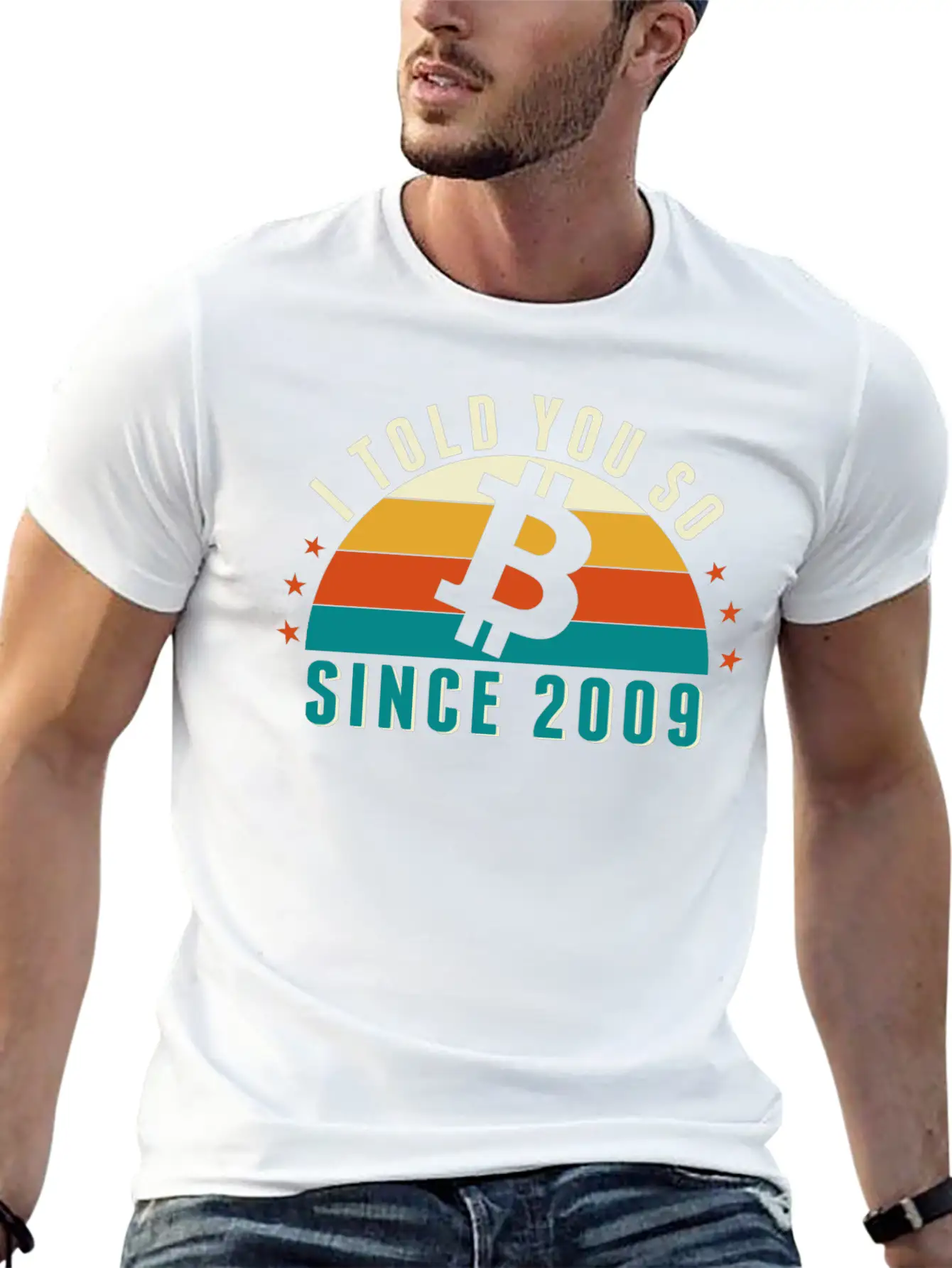 The Bitcoin BTC - I Told You So T-Shirt Unisex Casual T-Shirt – Clean Design For Daily Comfort