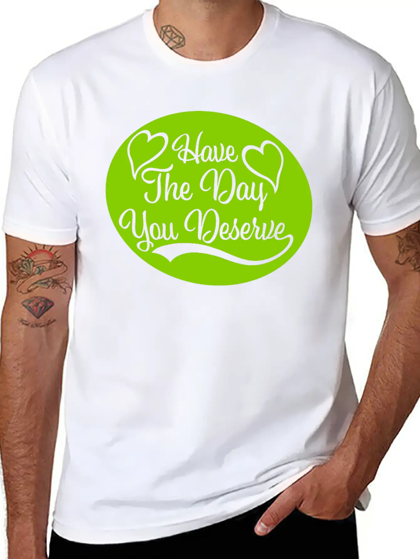 The Day You Deserve Unisex Casual T-Shirt – Clean Design For Daily Comfort