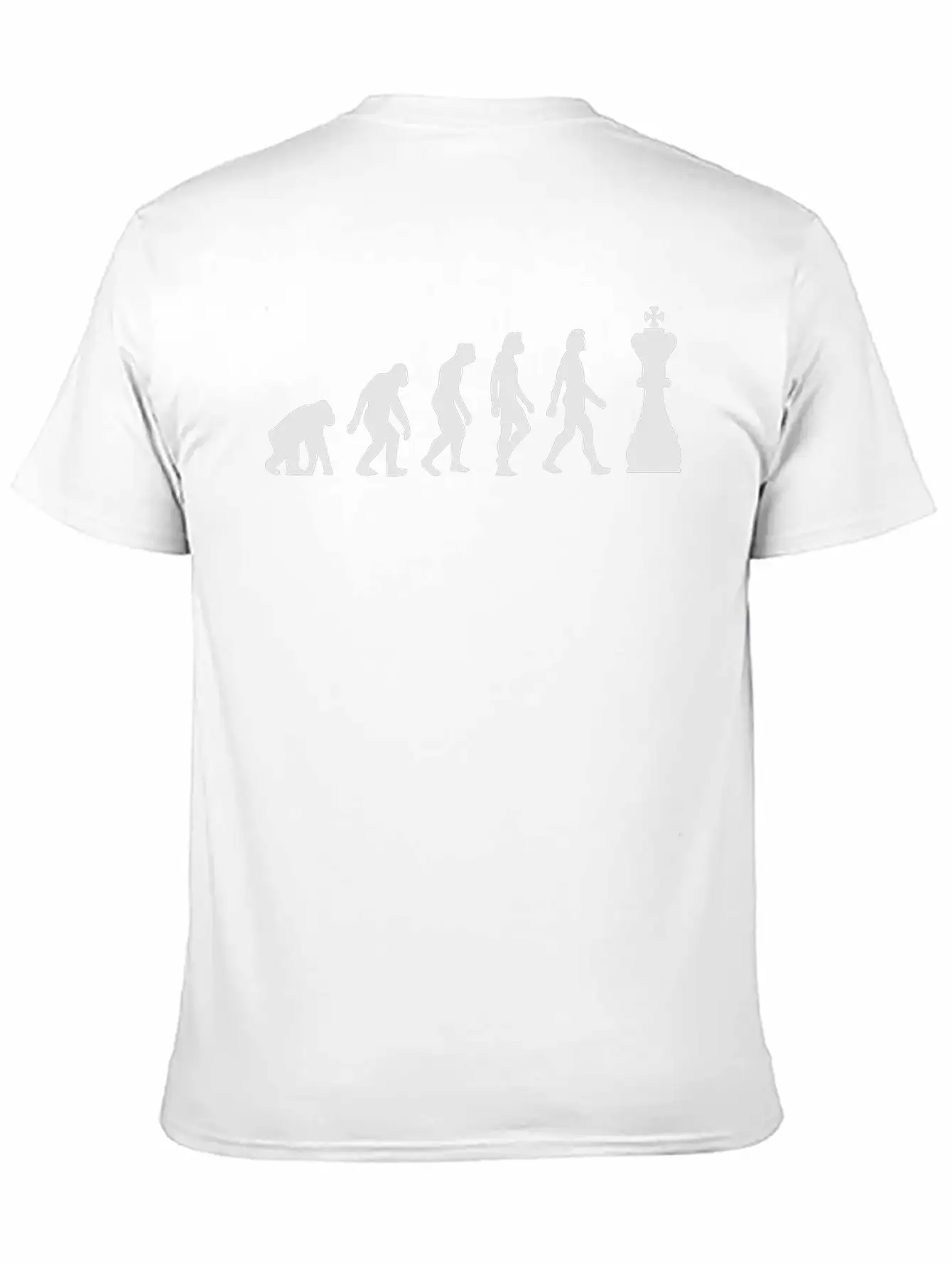 The Evolution Of Chess Unisex Casual T-Shirt – Clean Design For Daily Comfort