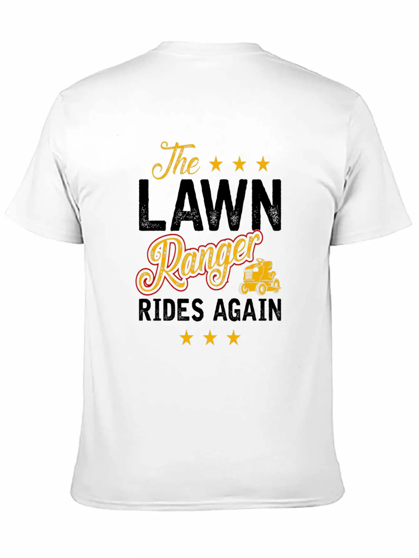 The Lawn Ranger Unisex Casual T-Shirt – Clean Design For Daily Comfort