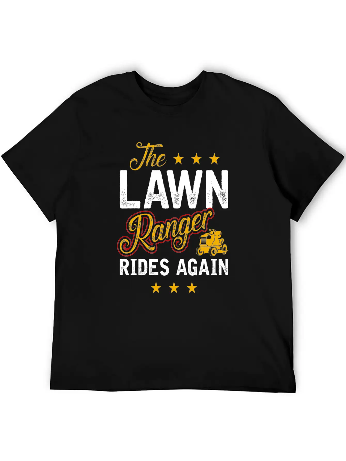 The Lawn Ranger Unisex Casual T-Shirt – Clean Design For Daily Comfort