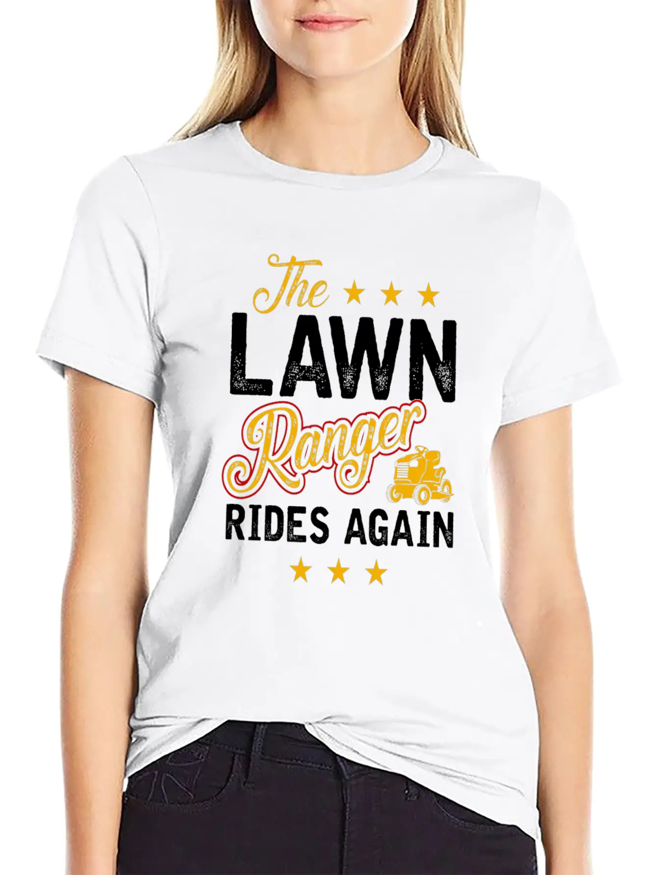 The Lawn Ranger Unisex Casual T-Shirt – Clean Design For Daily Comfort