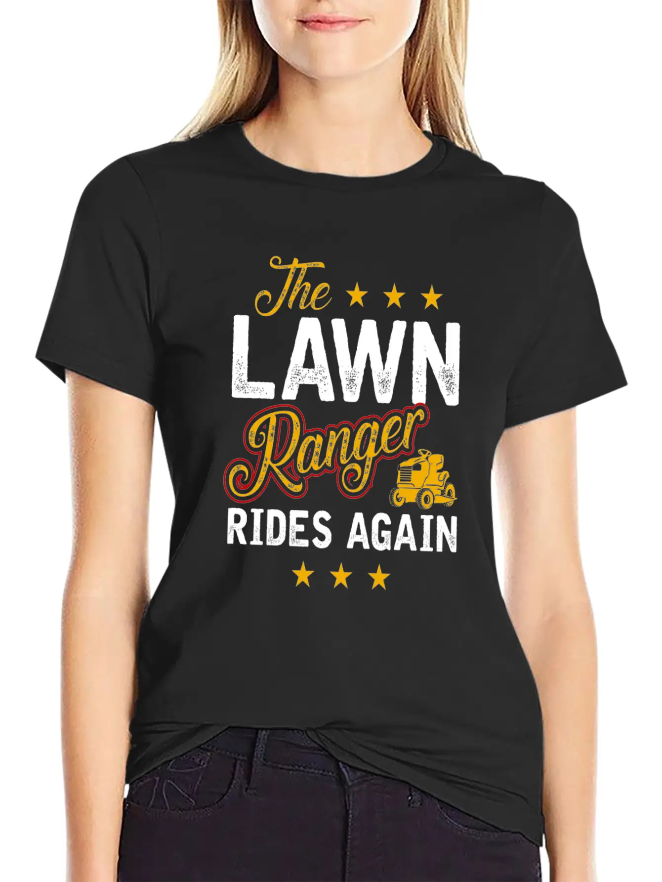 The Lawn Ranger Unisex Casual T-Shirt – Clean Design For Daily Comfort
