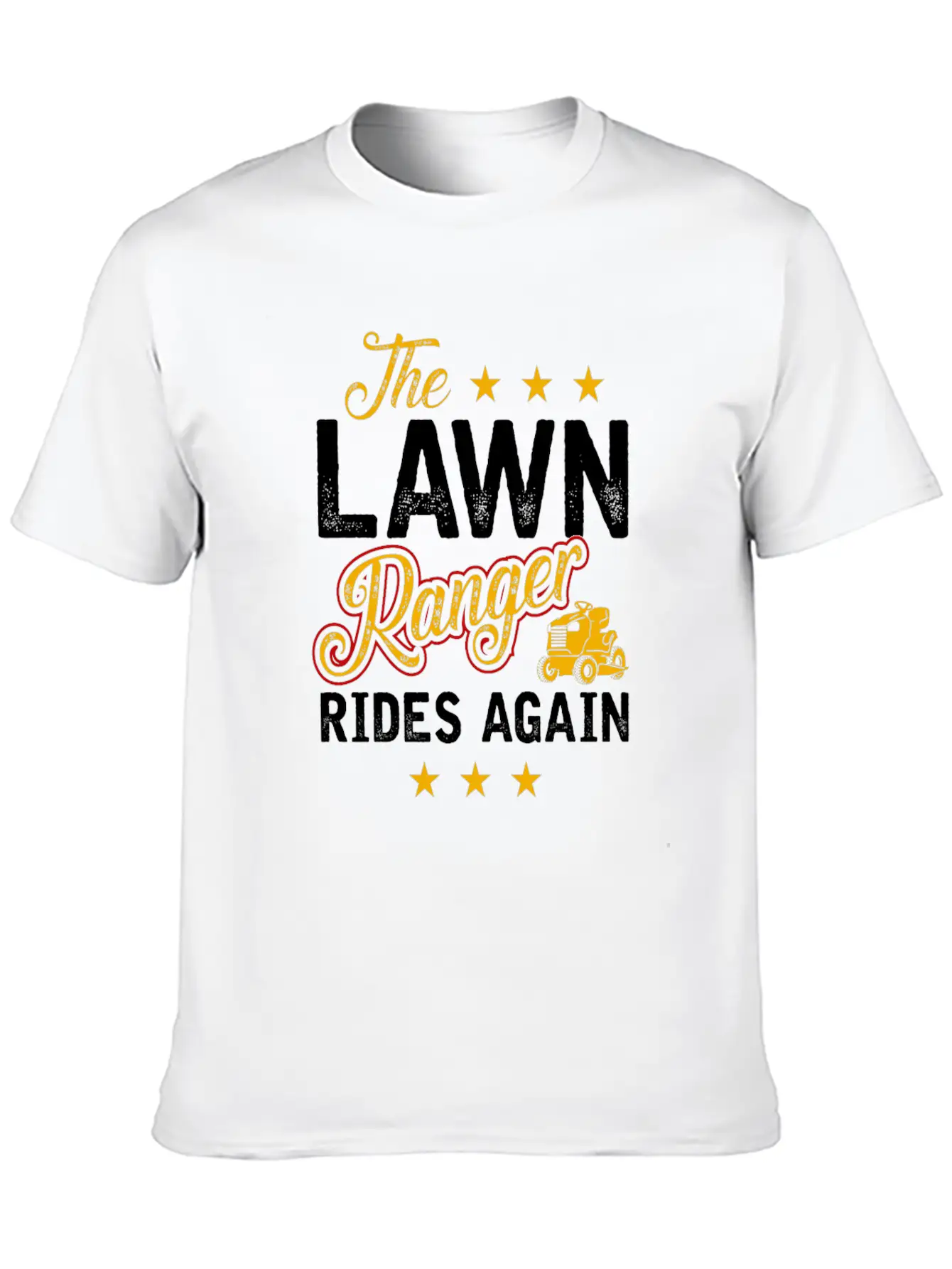 The Lawn Ranger Unisex Casual T-Shirt – Clean Design For Daily Comfort