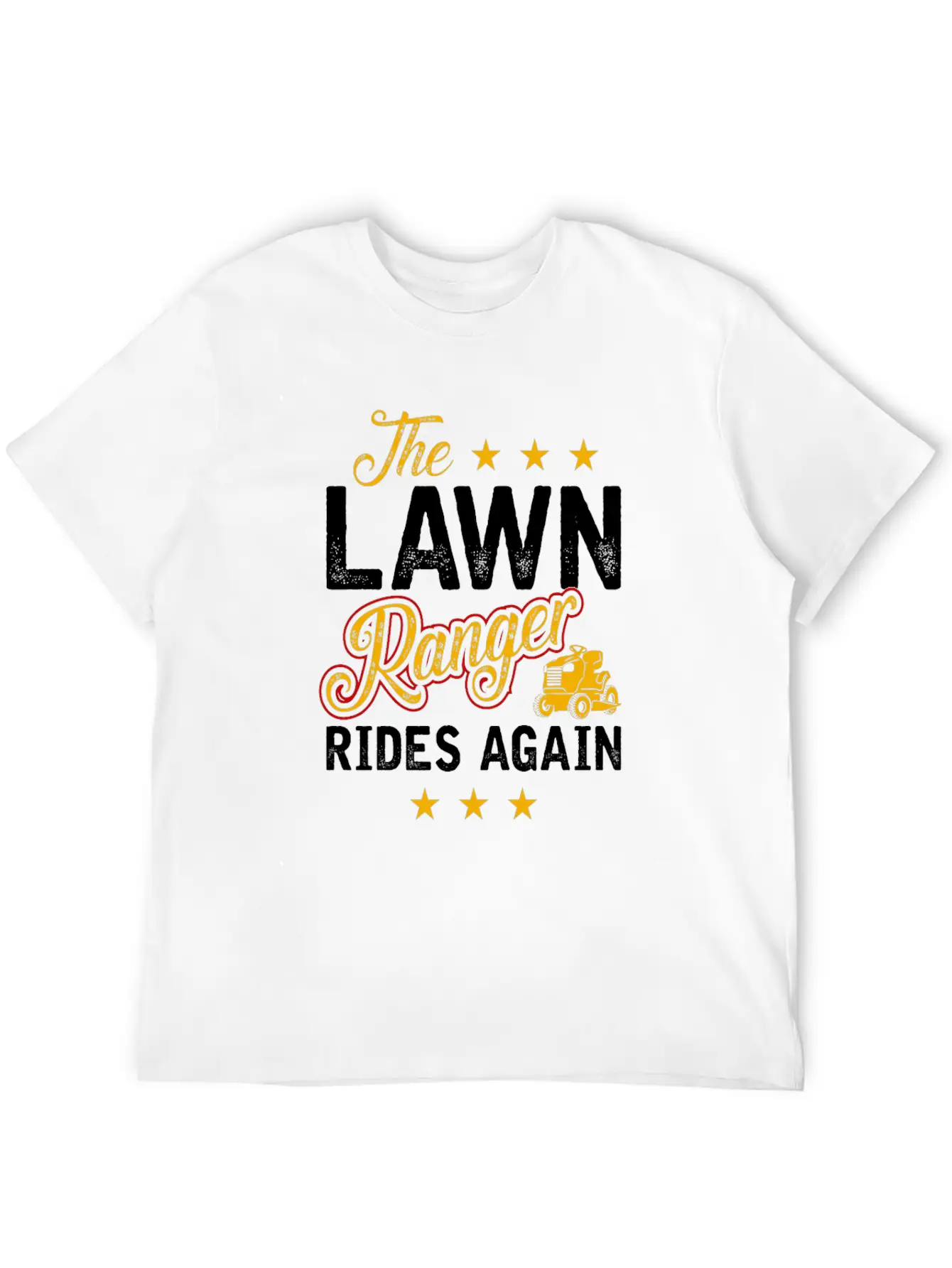 The Lawn Ranger Unisex Casual T-Shirt – Clean Design For Daily Comfort