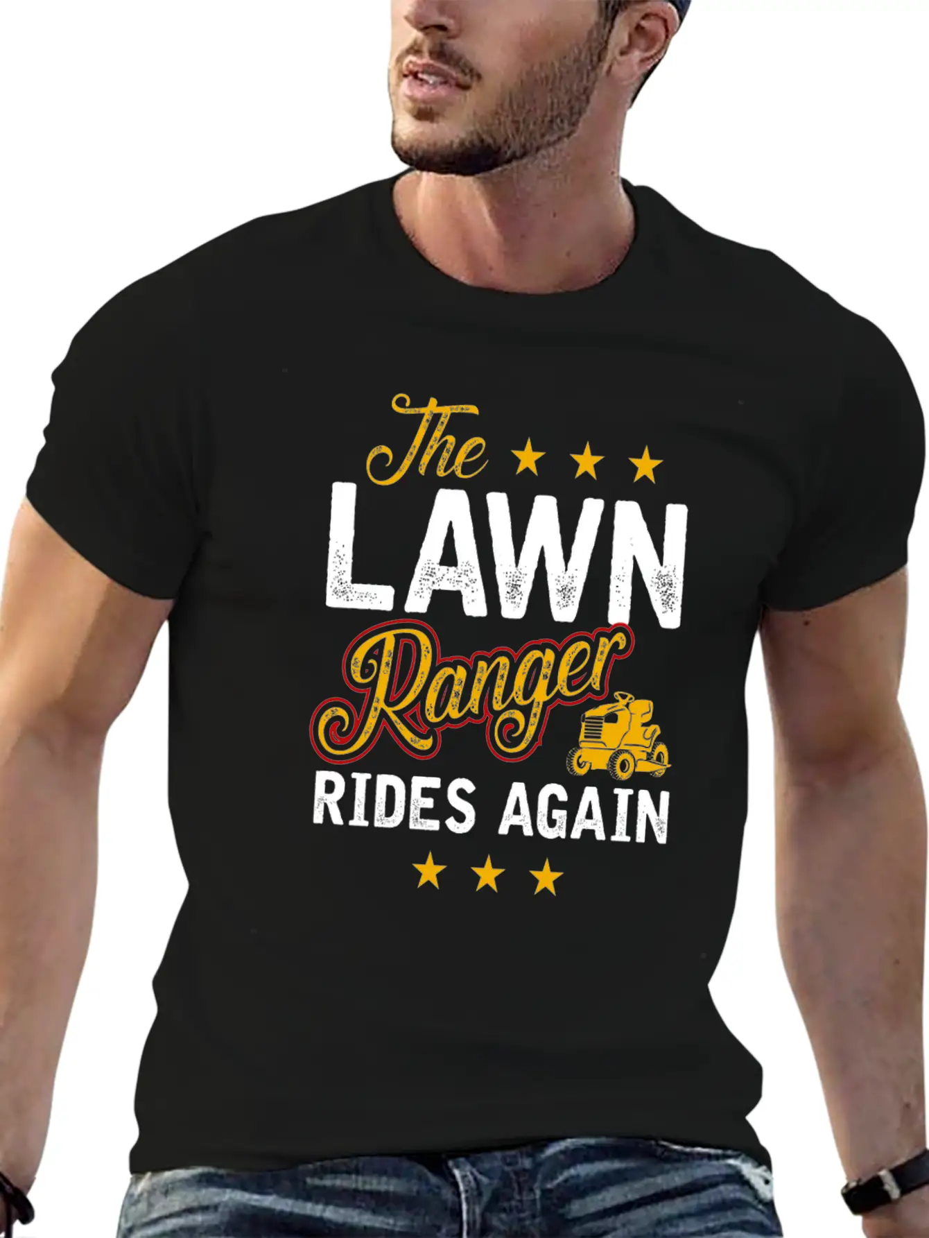 The Lawn Ranger Unisex Casual T-Shirt – Clean Design For Daily Comfort