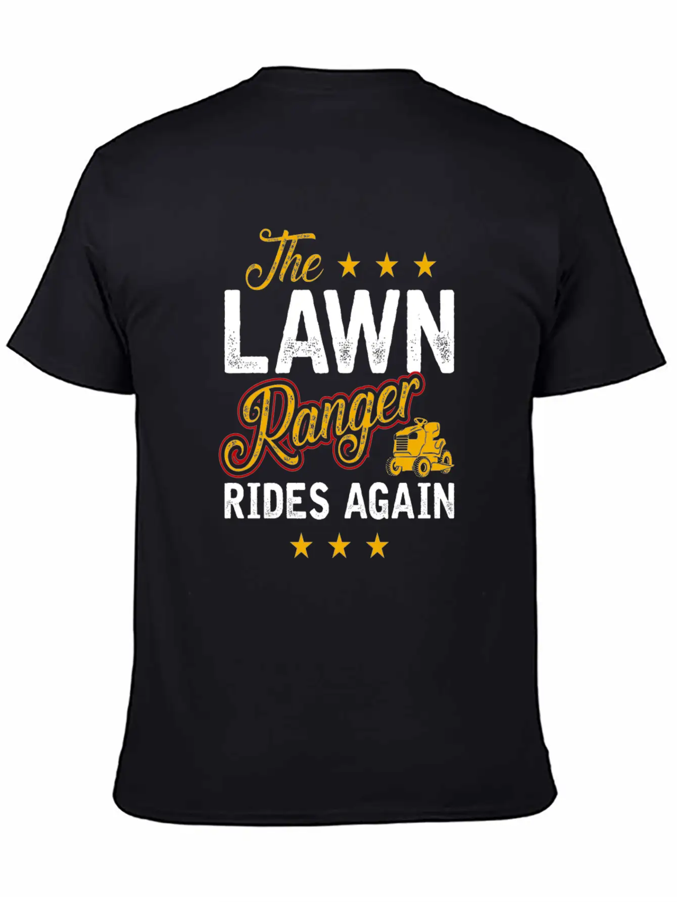 The Lawn Ranger Unisex Casual T-Shirt – Clean Design For Daily Comfort