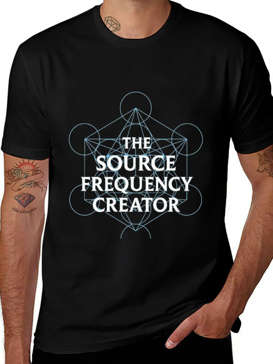 The Source Frequency Creator – Soul Activation Tee Unisex Casual T-Shirt – Clean Design For Daily Comfort