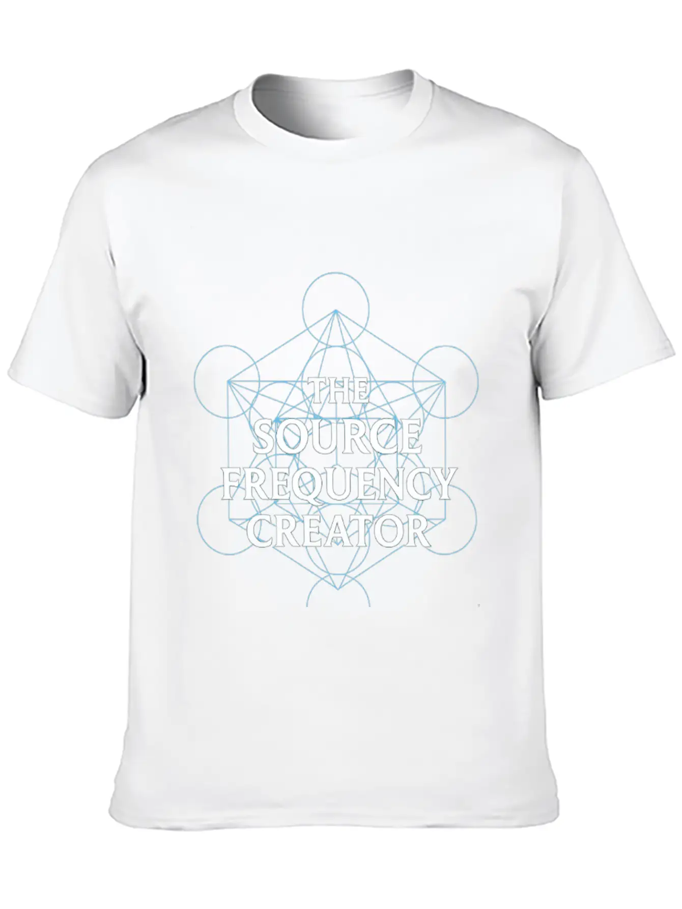 The Source Frequency Creator – Soul Activation Tee Unisex Casual T-Shirt – Clean Design For Daily Comfort
