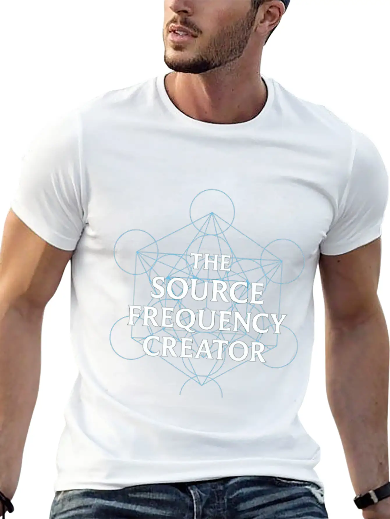 The Source Frequency Creator – Soul Activation Tee Unisex Casual T-Shirt – Clean Design For Daily Comfort