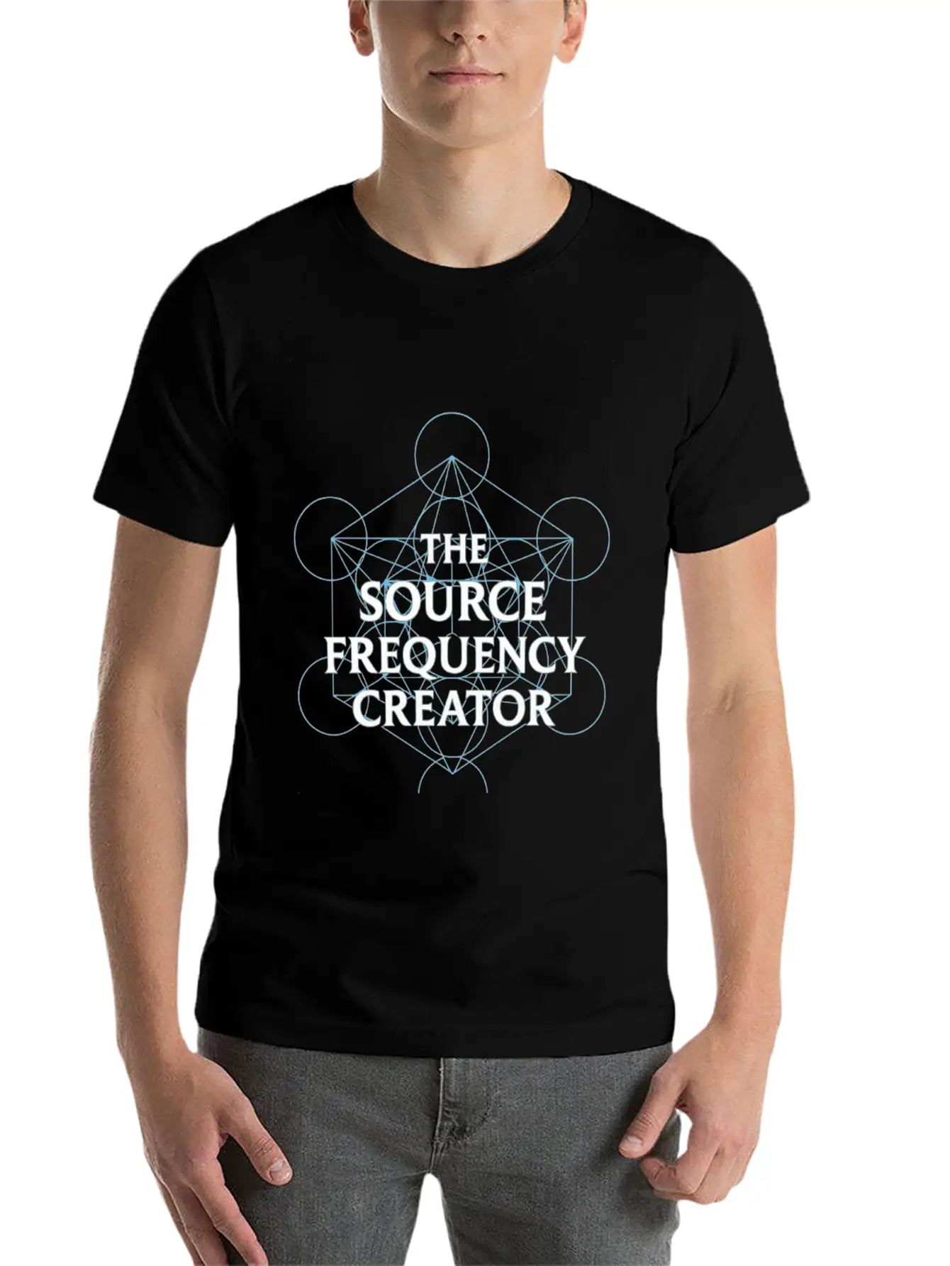 The Source Frequency Creator – Soul Activation Tee Unisex Casual T-Shirt – Clean Design For Daily Comfort