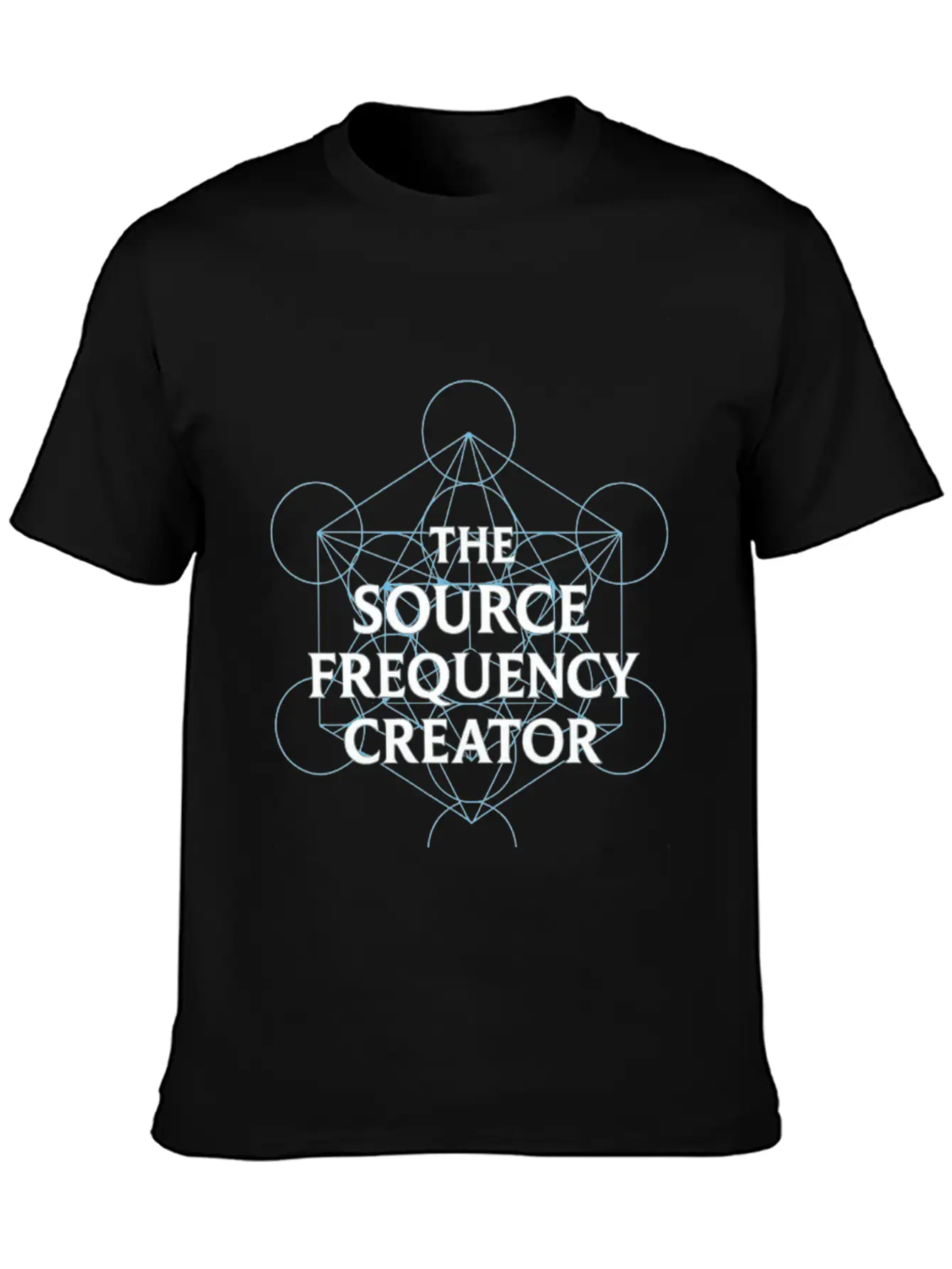 The Source Frequency Creator – Soul Activation Tee Unisex Casual T-Shirt – Clean Design For Daily Comfort