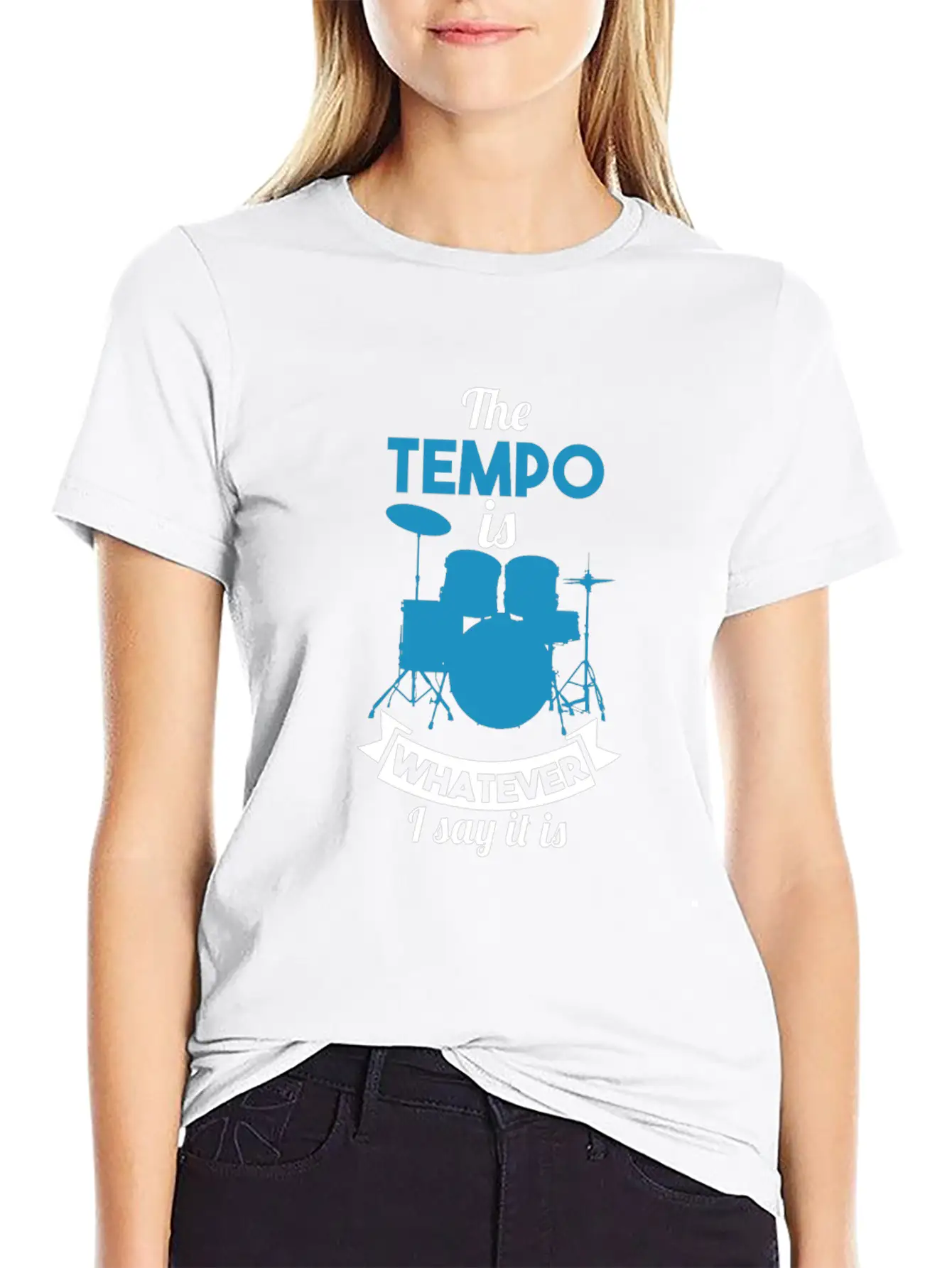 The Tempo Is Whatever I Say It Is Unisex Casual T-Shirt – Clean Design For Daily Comfort