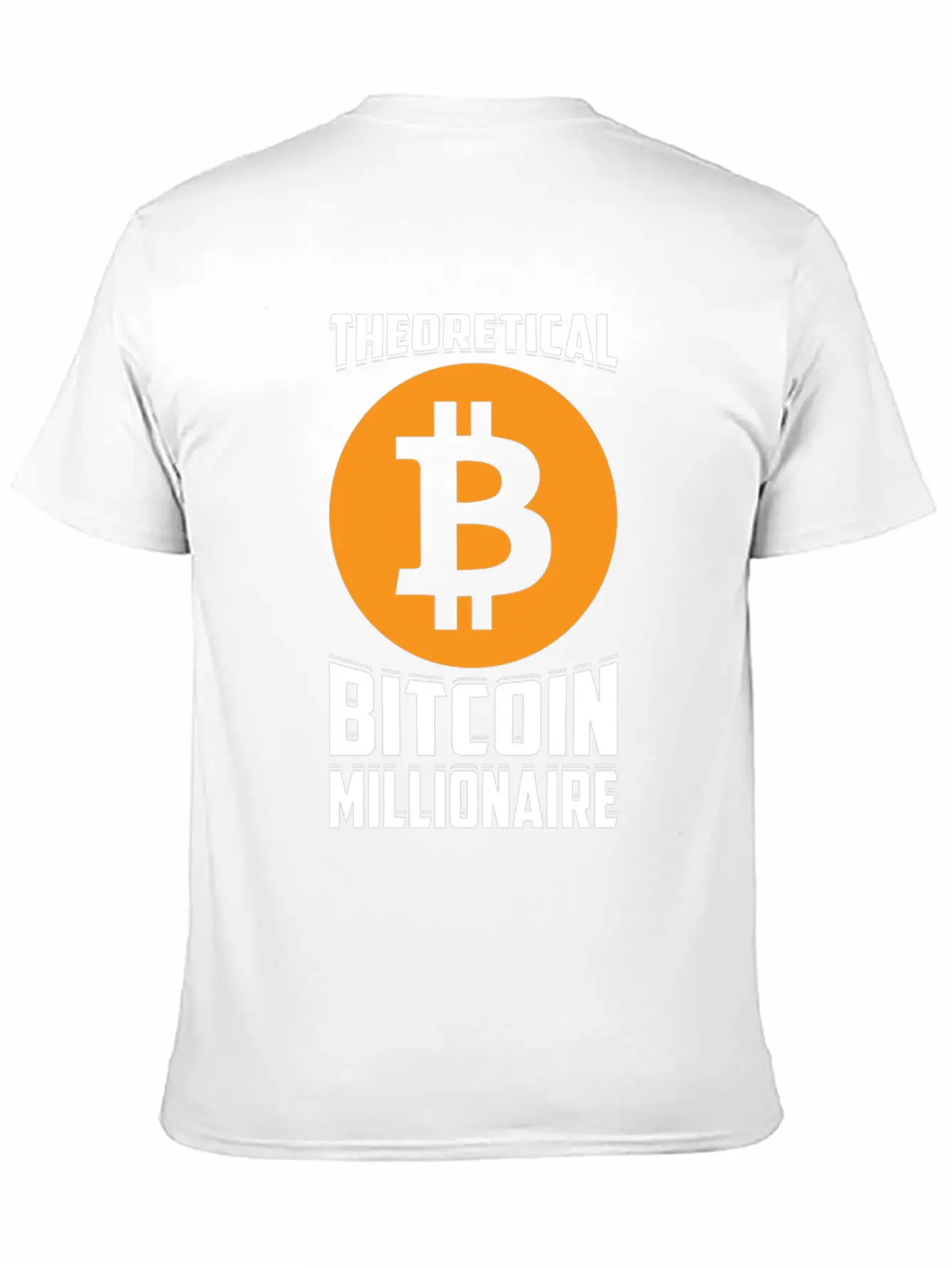 Theorital Bitcoin Millionaire Crypto Blockchain Unisex Casual T-Shirt – Clean Design For Daily Comfort