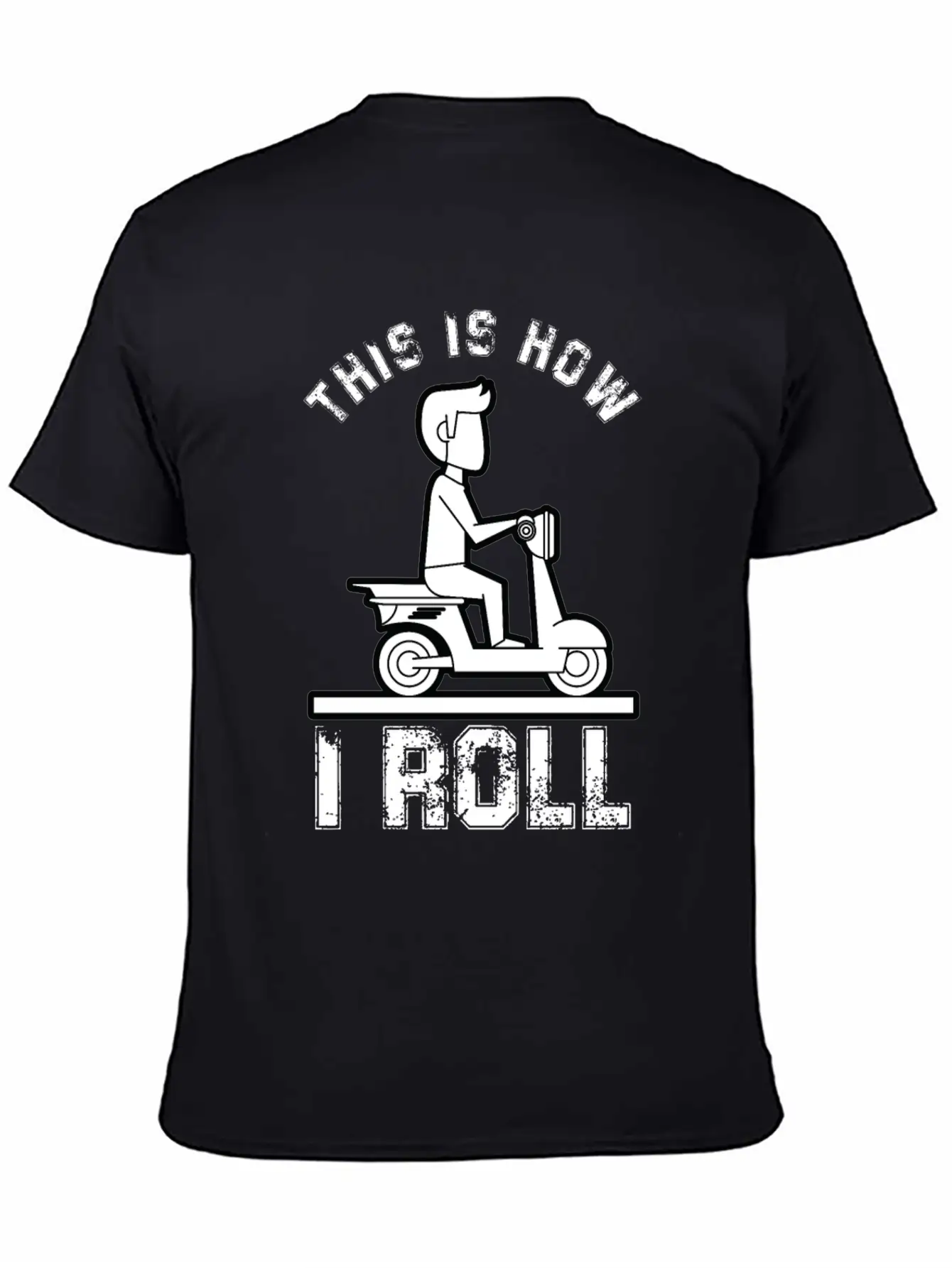 This Is How I Roll Active Unisex Casual T-Shirt – Clean Design For Daily Comfort