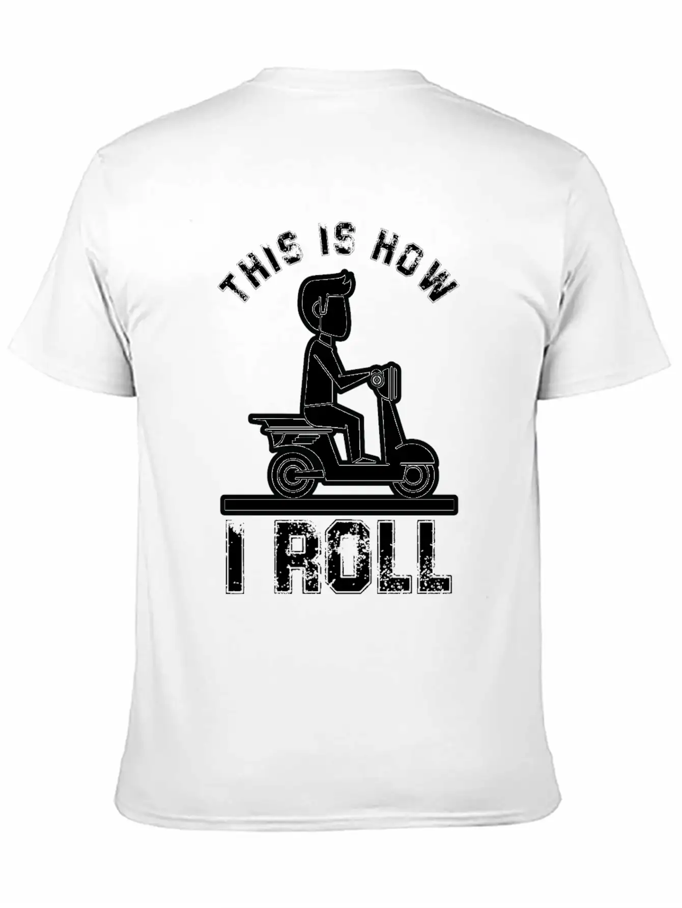 This Is How I Roll Active Unisex Casual T-Shirt – Clean Design For Daily Comfort