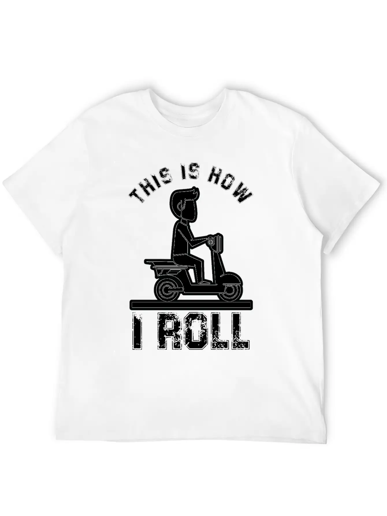This Is How I Roll Active Unisex Casual T-Shirt – Clean Design For Daily Comfort