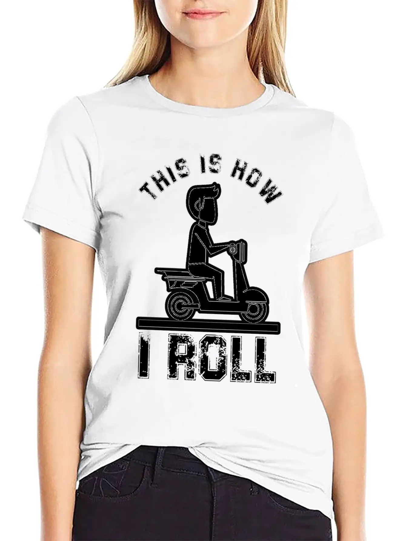 This Is How I Roll Active Unisex Casual T-Shirt – Clean Design For Daily Comfort
