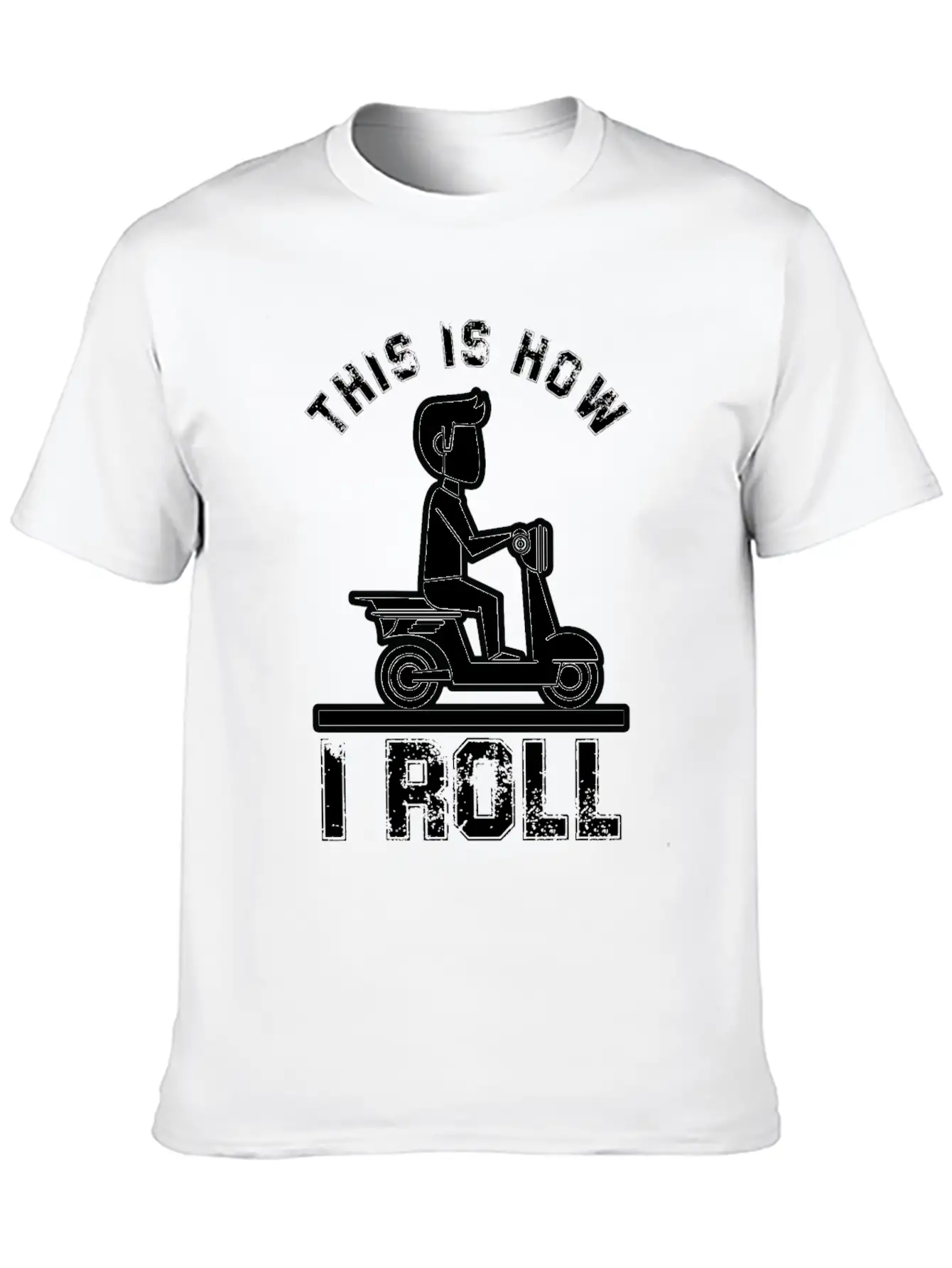 This Is How I Roll Active Unisex Casual T-Shirt – Clean Design For Daily Comfort