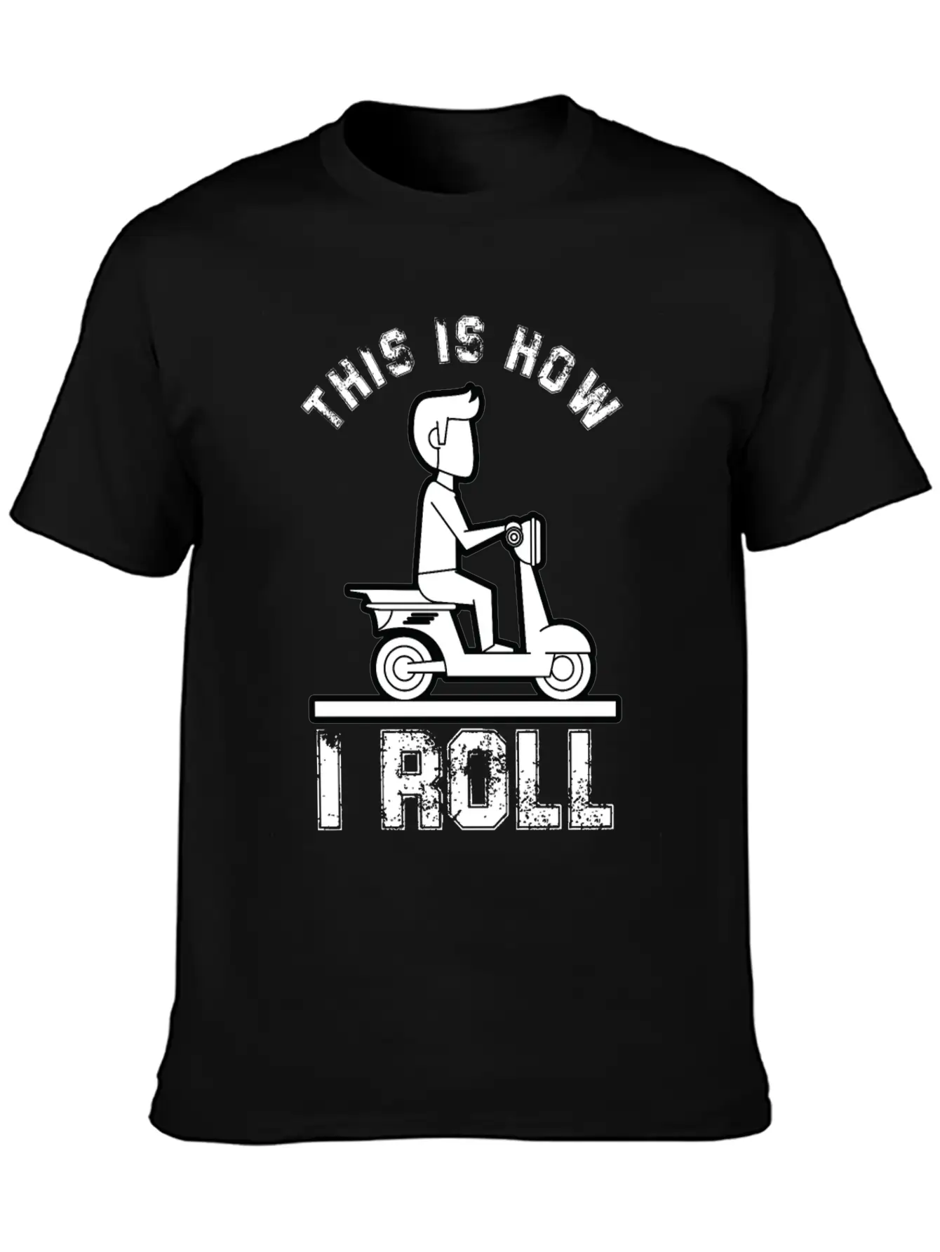 This Is How I Roll Active Unisex Casual T-Shirt – Clean Design For Daily Comfort