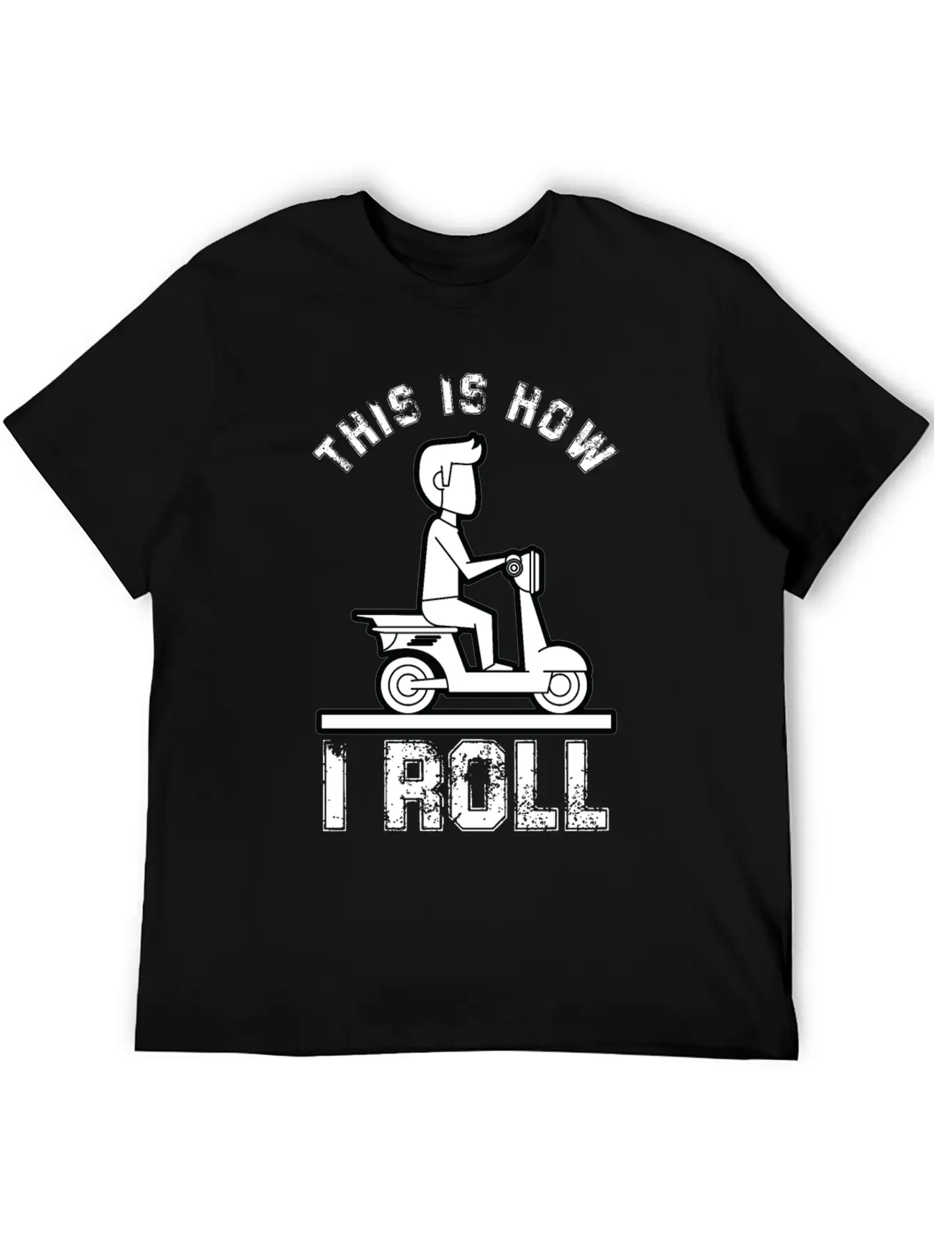This Is How I Roll Active Unisex Casual T-Shirt – Clean Design For Daily Comfort
