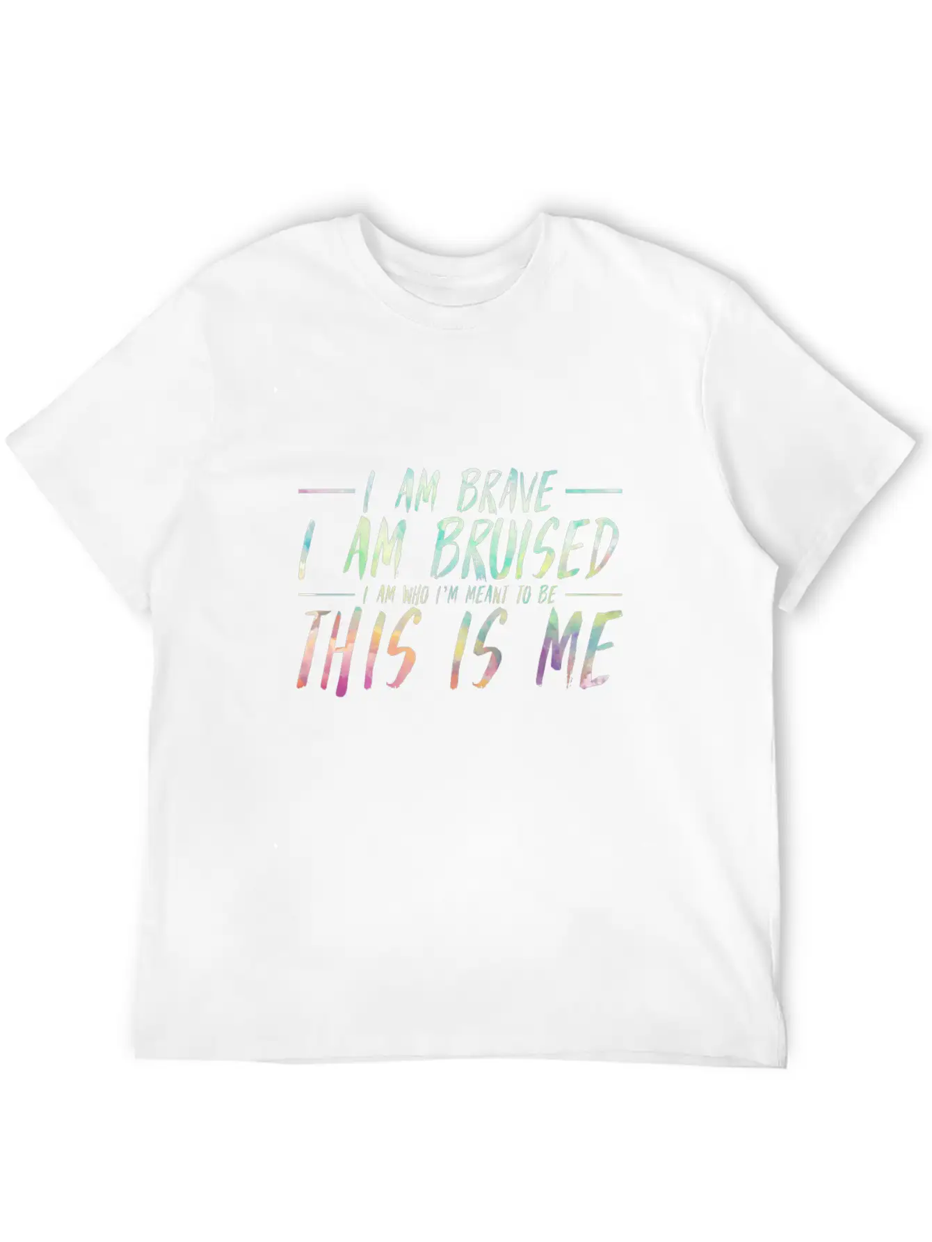 This Is Me Lyrics Unisex Casual T-Shirt – Clean Design For Daily Comfort