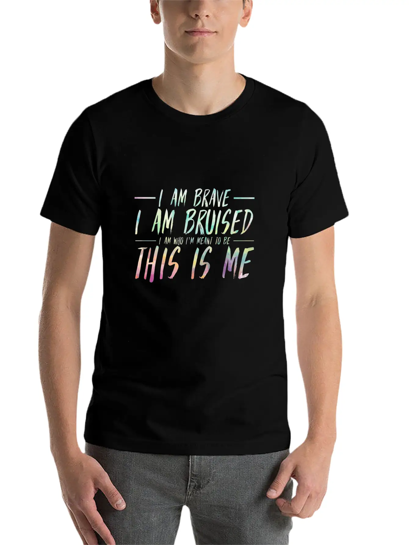 This Is Me Lyrics Unisex Casual T-Shirt – Clean Design For Daily Comfort
