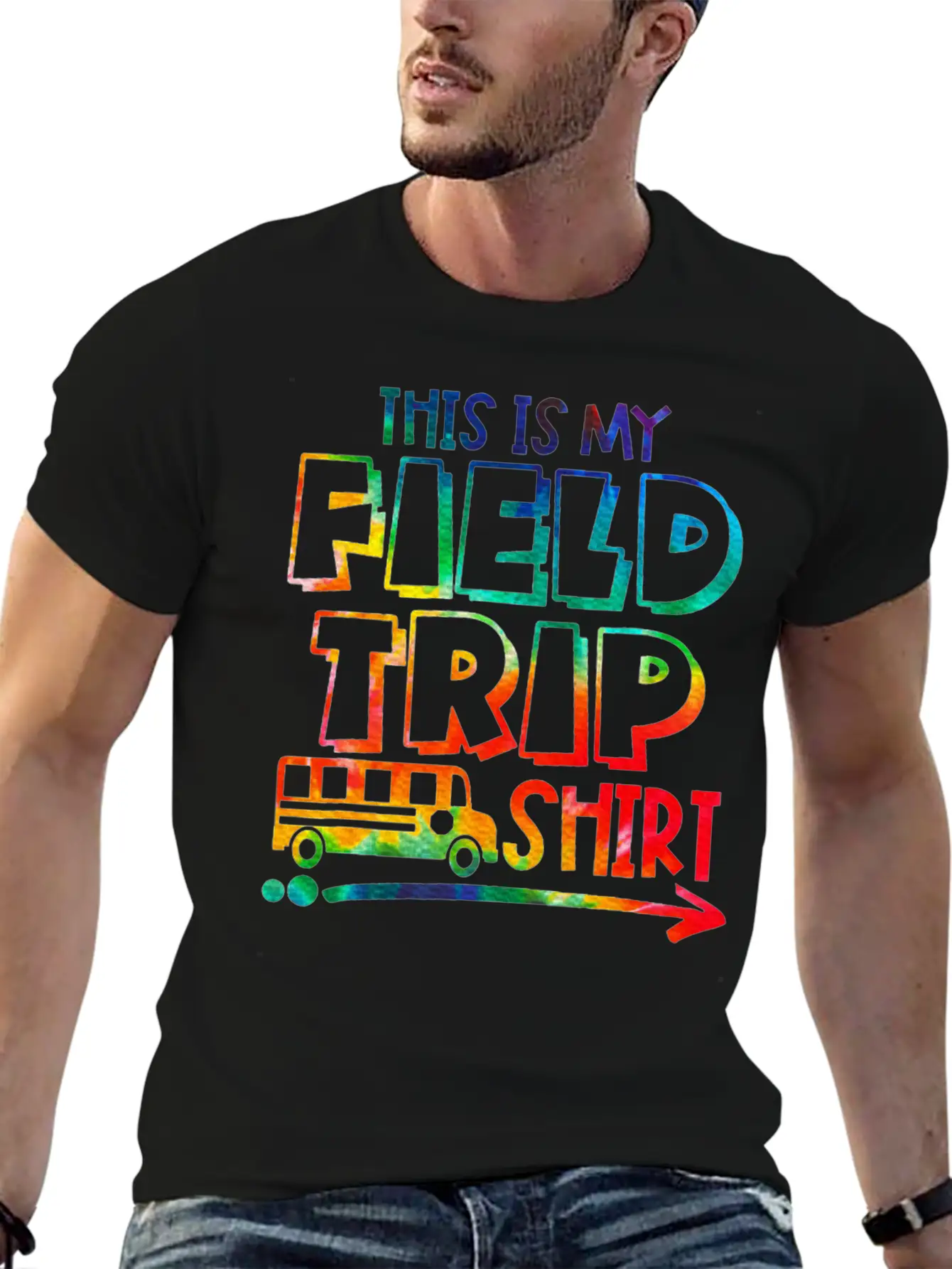 This Is My Teachers Field Trip Day School Unisex Casual T-Shirt – Clean Design For Daily Comfort