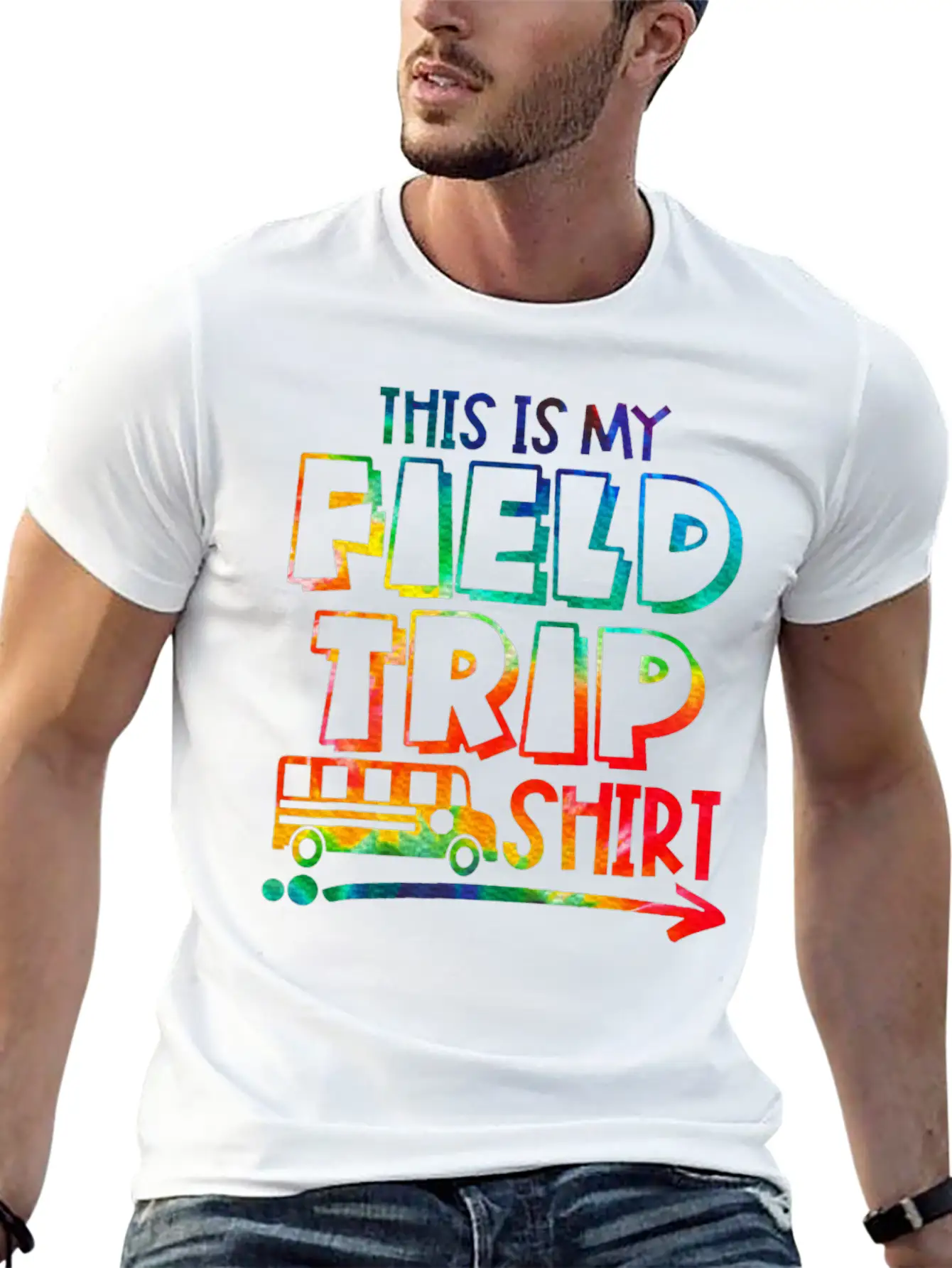 This Is My Teachers Field Trip Day School Unisex Casual T-Shirt – Clean Design For Daily Comfort