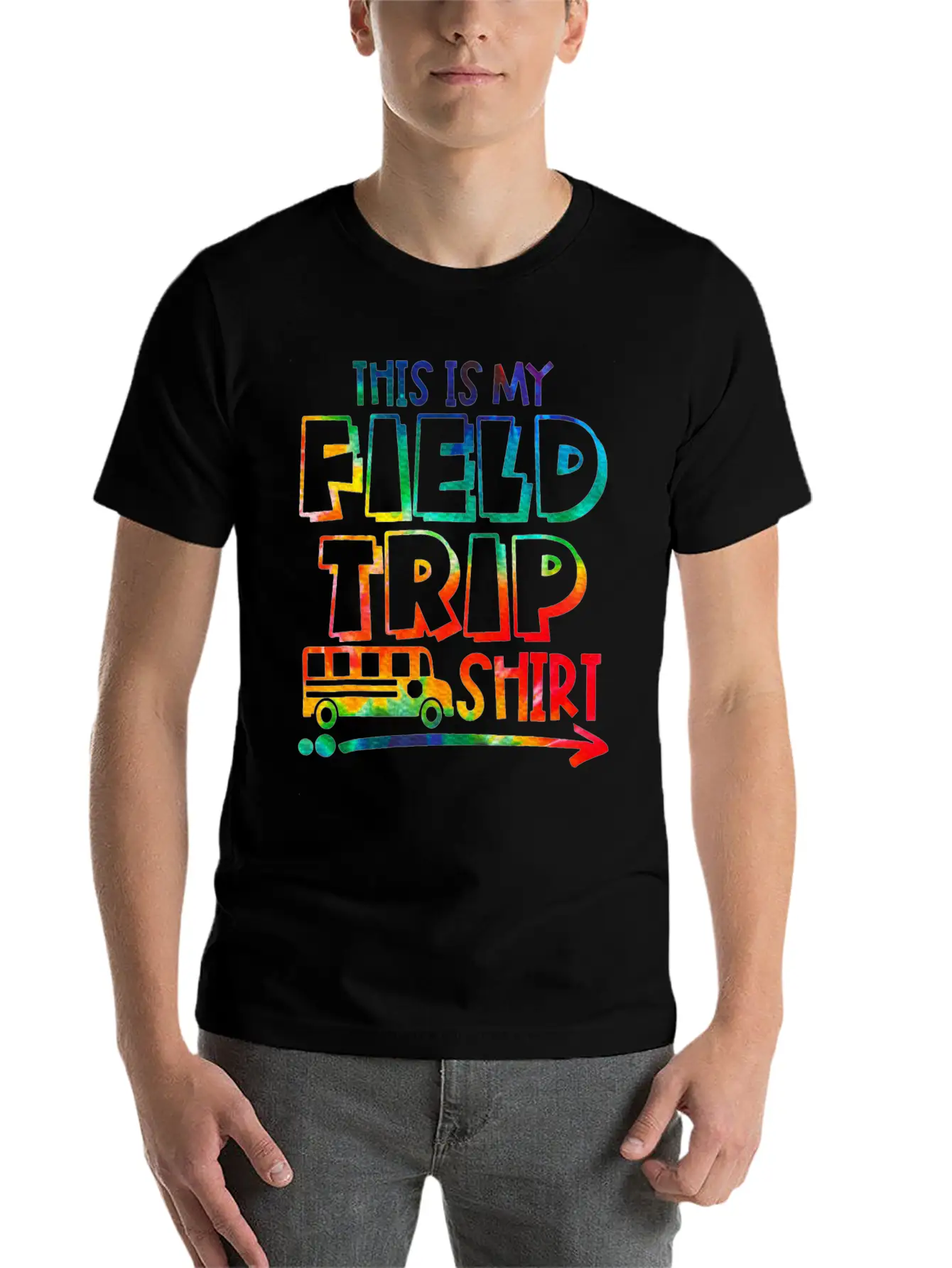 This Is My Teachers Field Trip Day School Unisex Casual T-Shirt – Clean Design For Daily Comfort