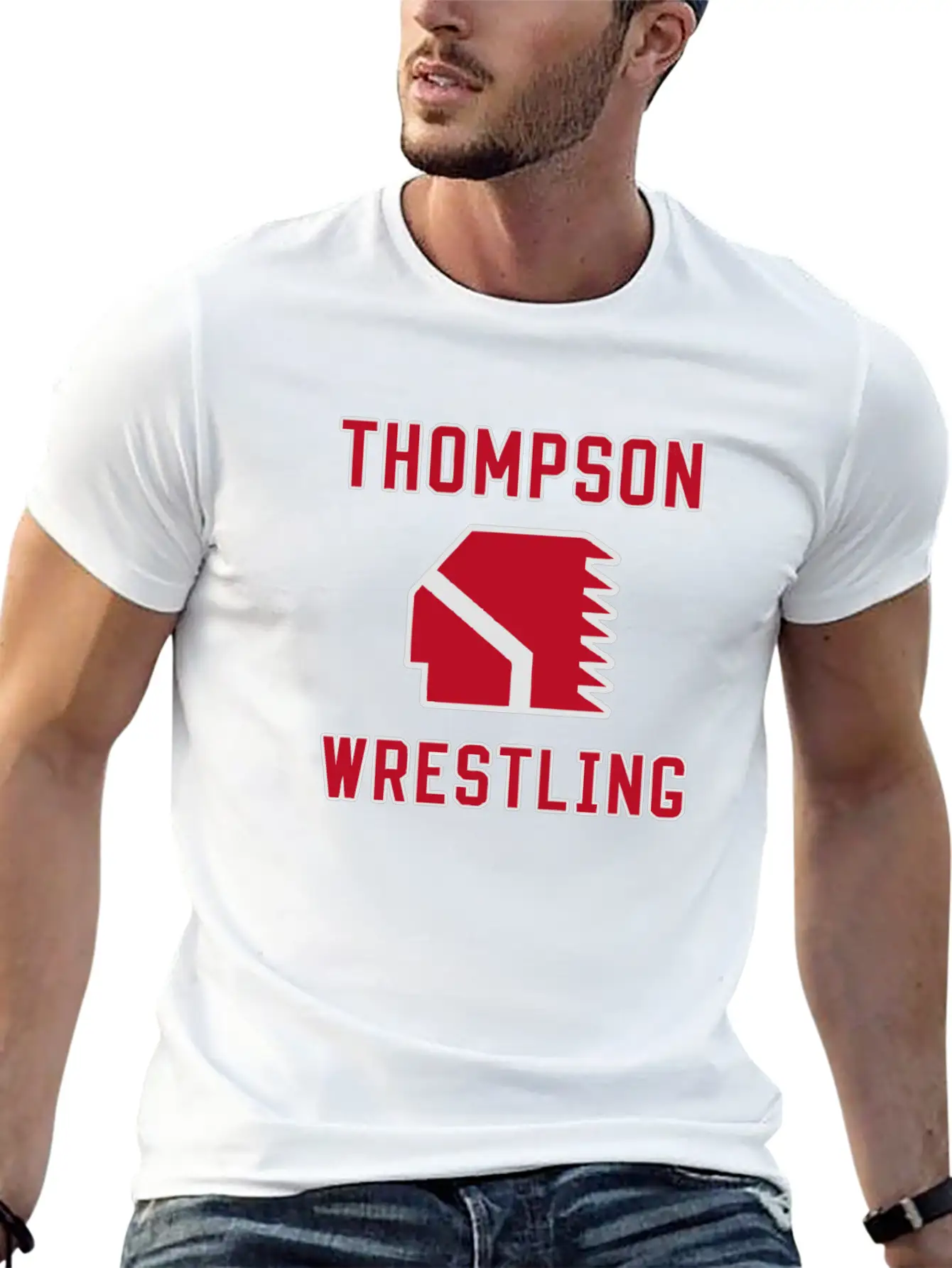 Thompson Wrestling Unisex Casual T-Shirt – Clean Design For Daily Comfort