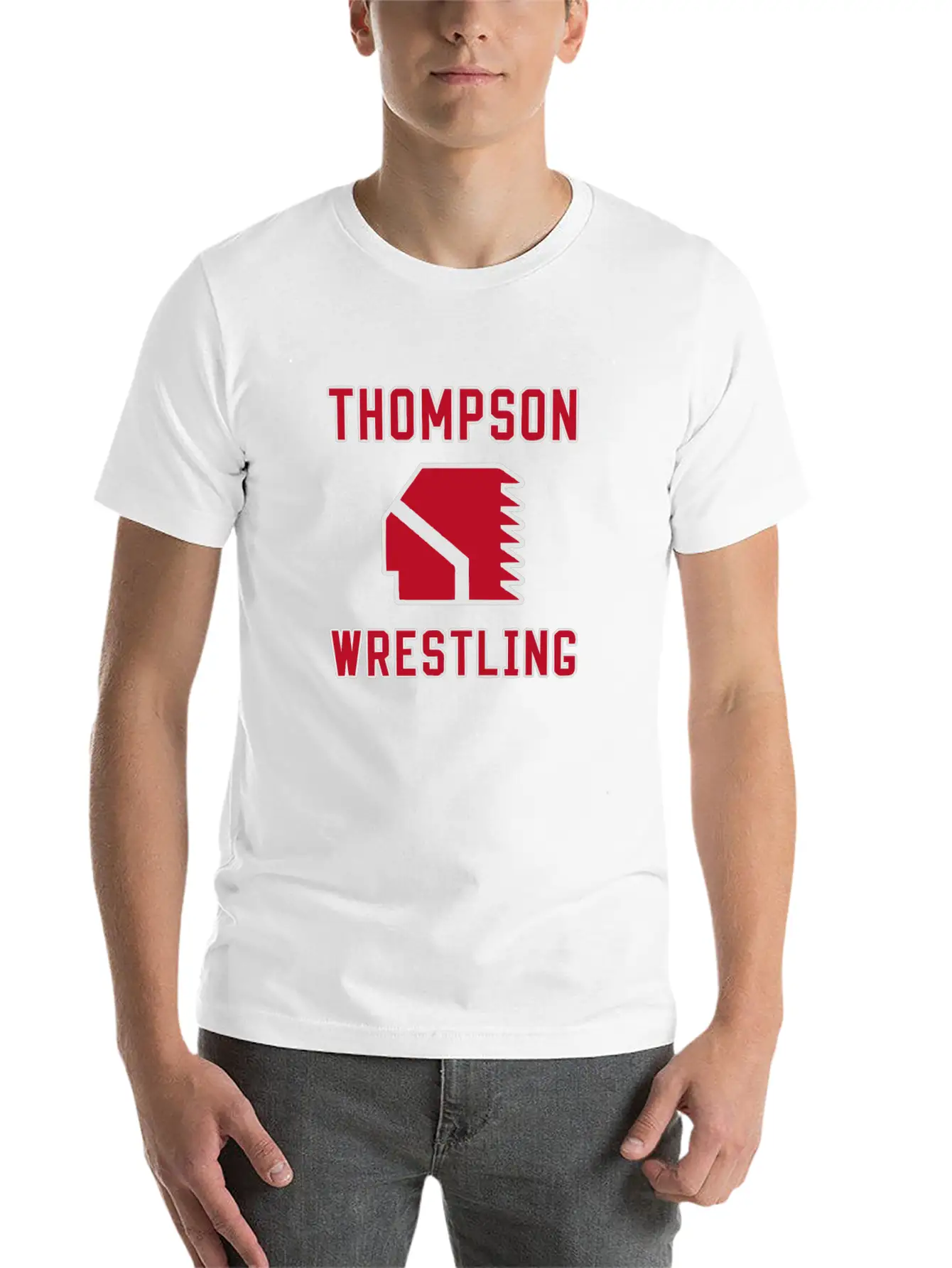 Thompson Wrestling Unisex Casual T-Shirt – Clean Design For Daily Comfort