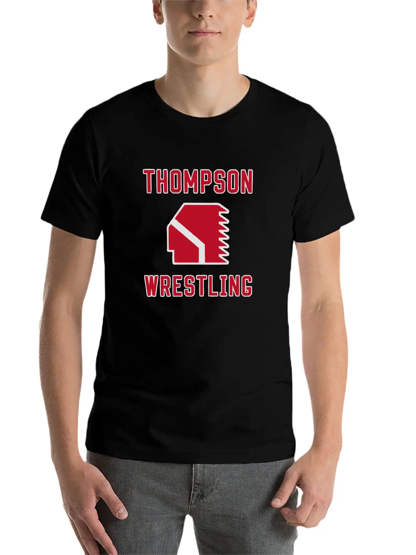 Thompson Wrestling Unisex Casual T-Shirt – Clean Design For Daily Comfort