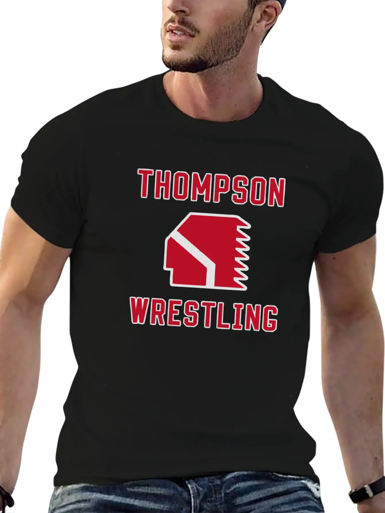 Thompson Wrestling Unisex Casual T-Shirt – Clean Design For Daily Comfort