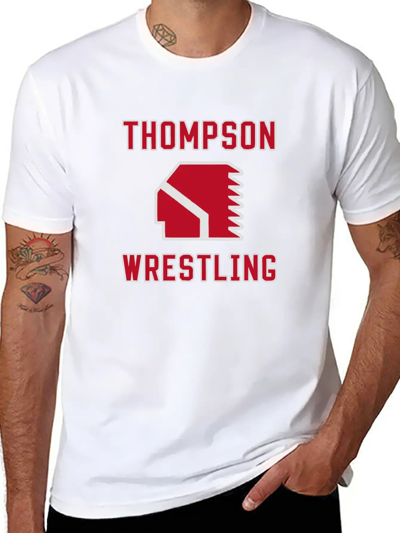 Thompson Wrestling Unisex Casual T-Shirt – Clean Design For Daily Comfort
