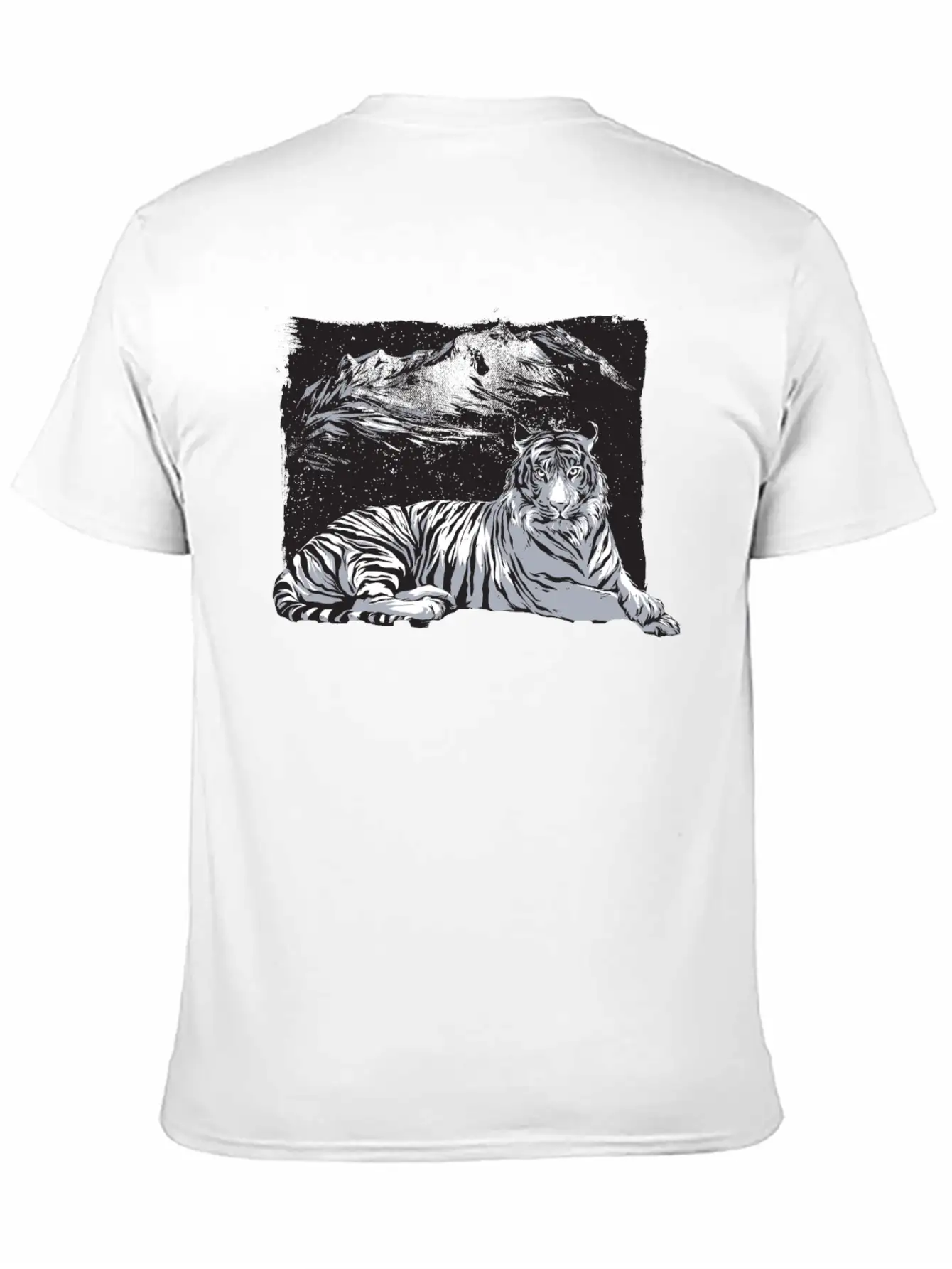 Tiger Mountains Unisex Casual T-Shirt – Clean Design For Daily Comfort