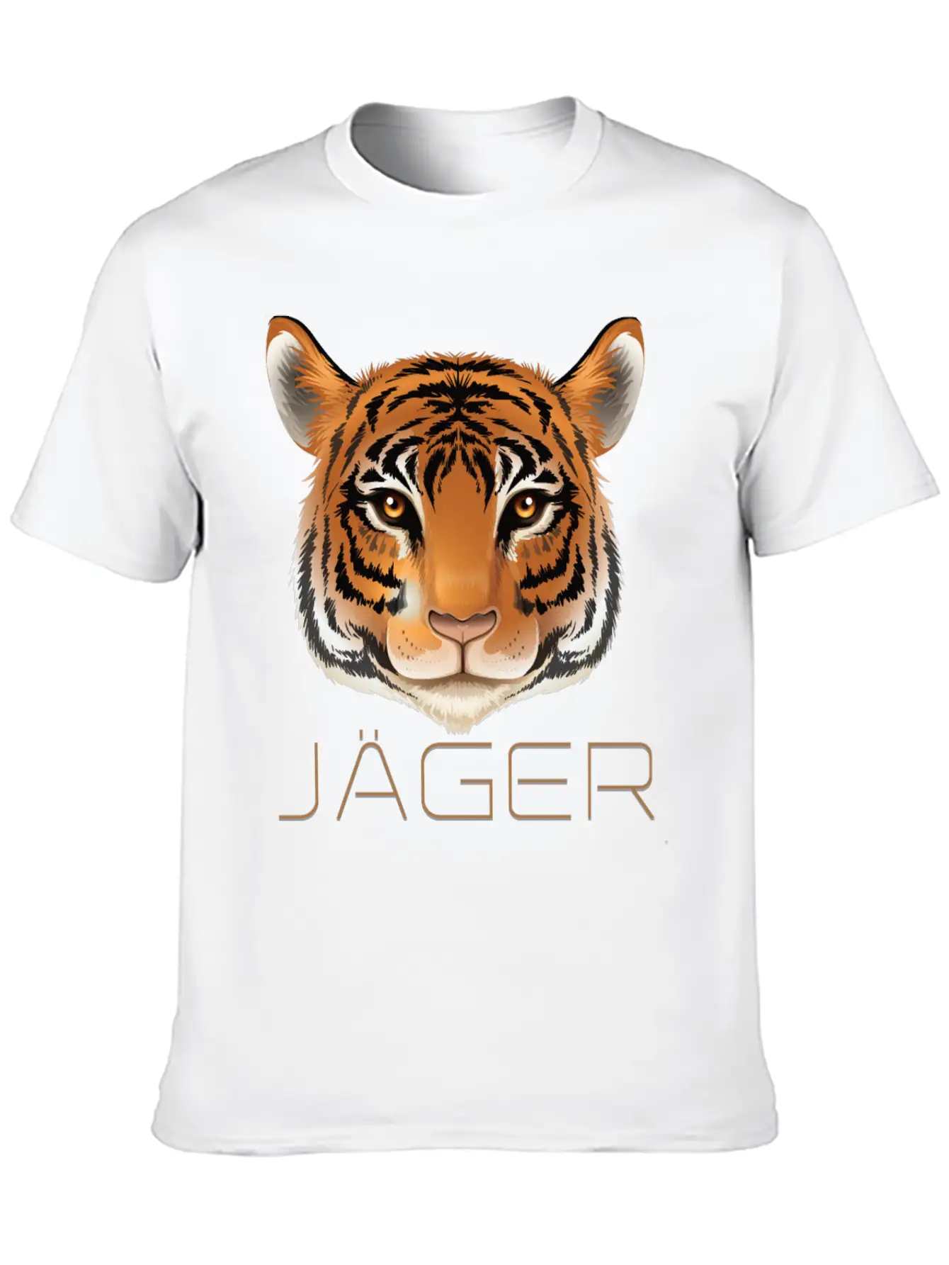 Tiger Unisex Casual T-Shirt – Clean Design For Daily Comfort