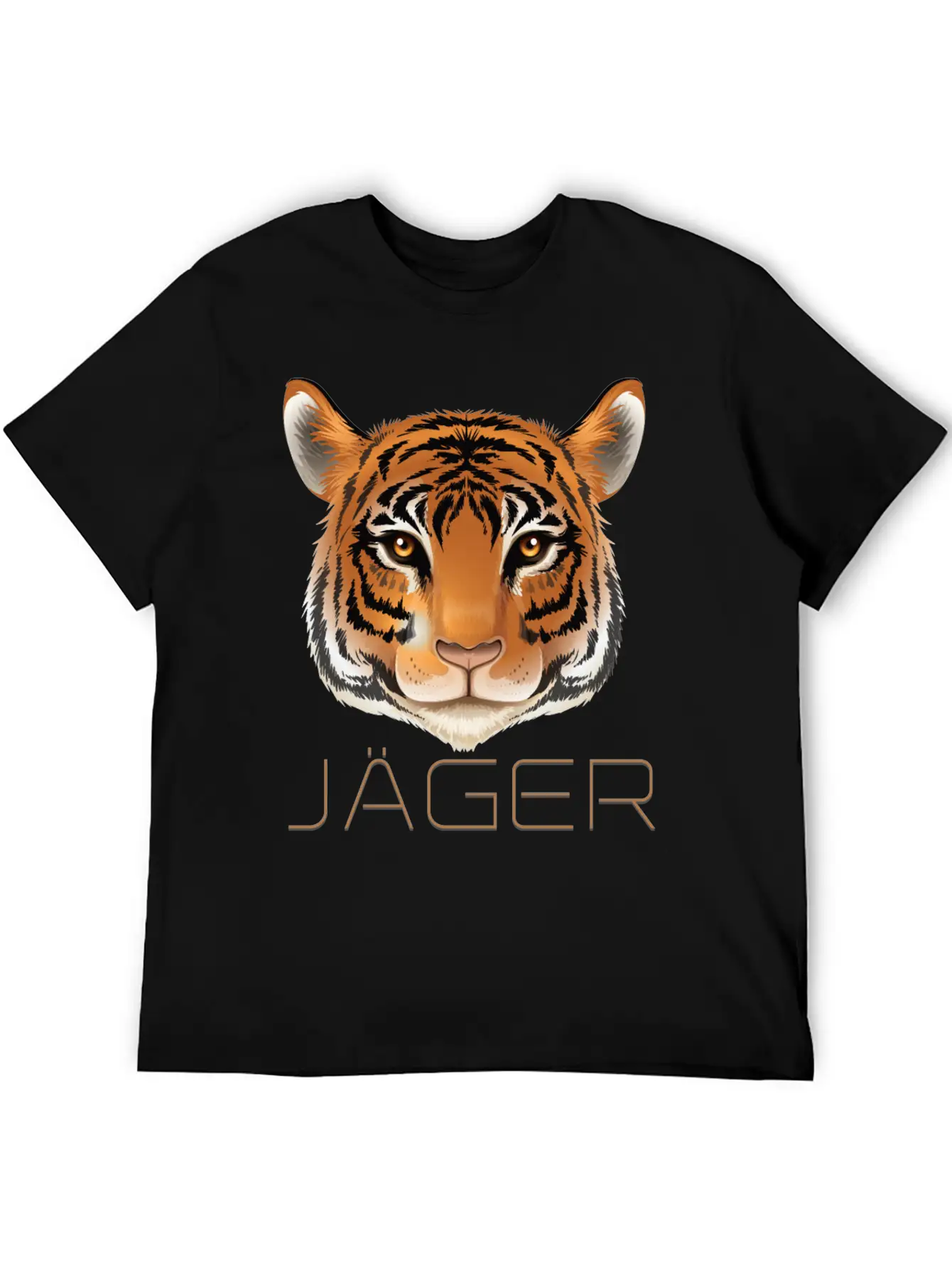 Tiger Unisex Casual T-Shirt – Clean Design For Daily Comfort
