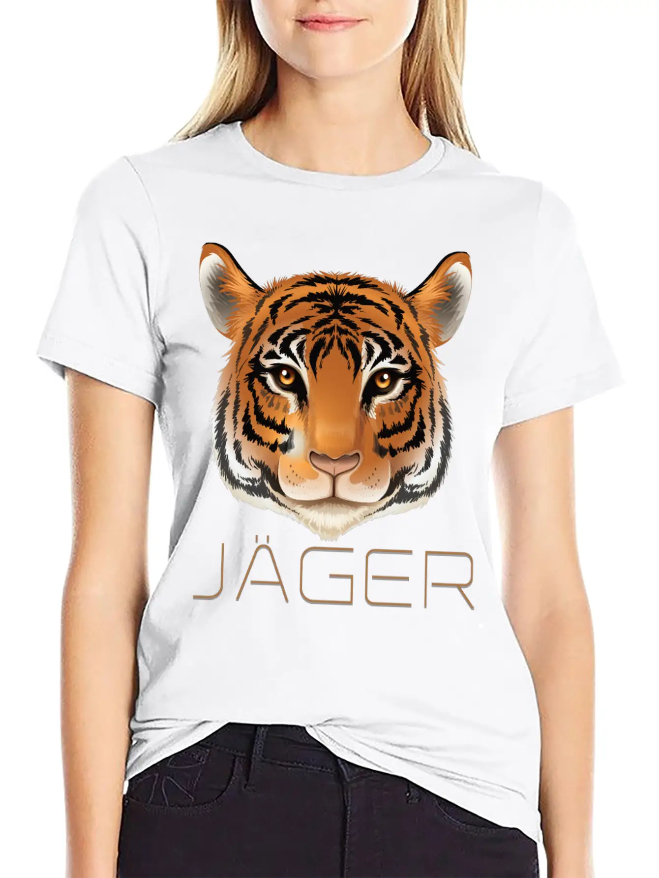 Tiger Unisex Casual T-Shirt – Clean Design For Daily Comfort