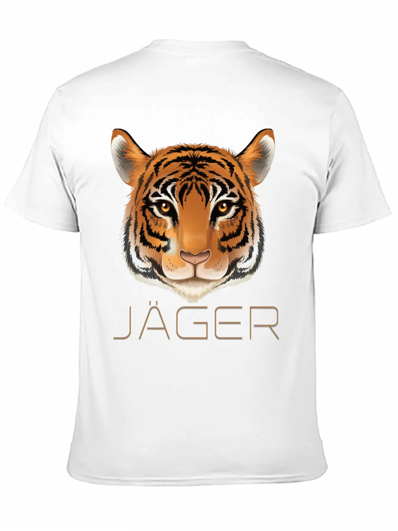 Tiger Unisex Casual T-Shirt – Clean Design For Daily Comfort