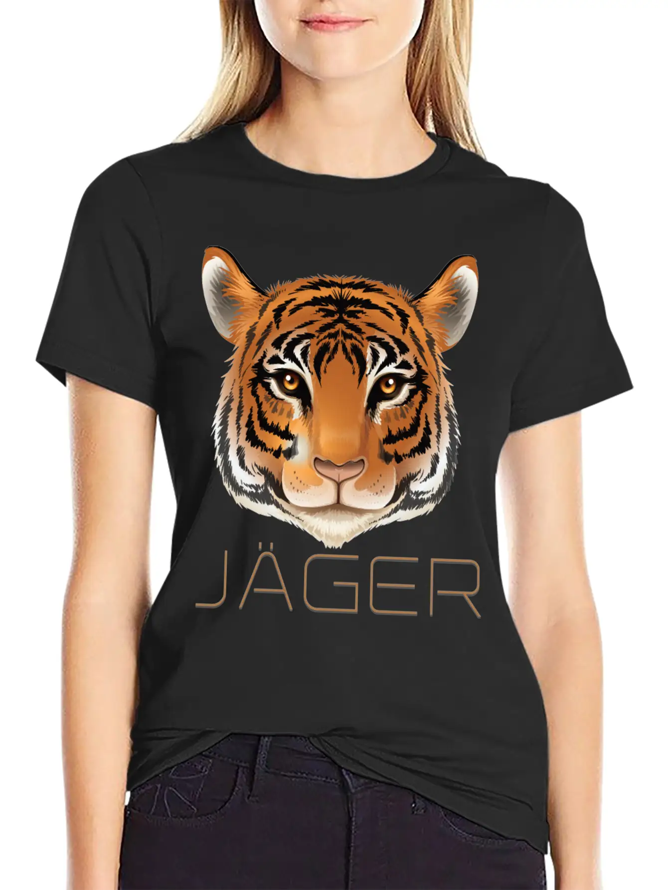 Tiger Unisex Casual T-Shirt – Clean Design For Daily Comfort