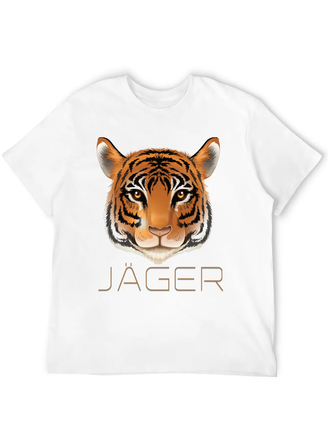 Tiger Unisex Casual T-Shirt – Clean Design For Daily Comfort