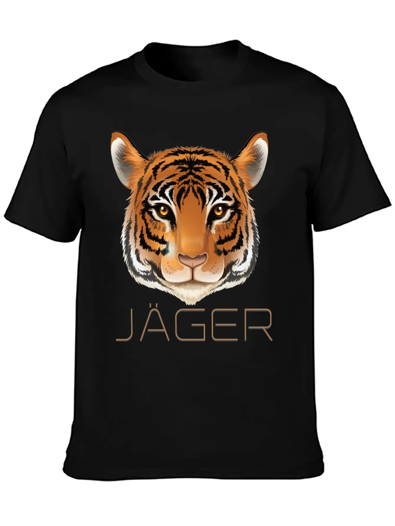 Tiger Unisex Casual T-Shirt – Clean Design For Daily Comfort